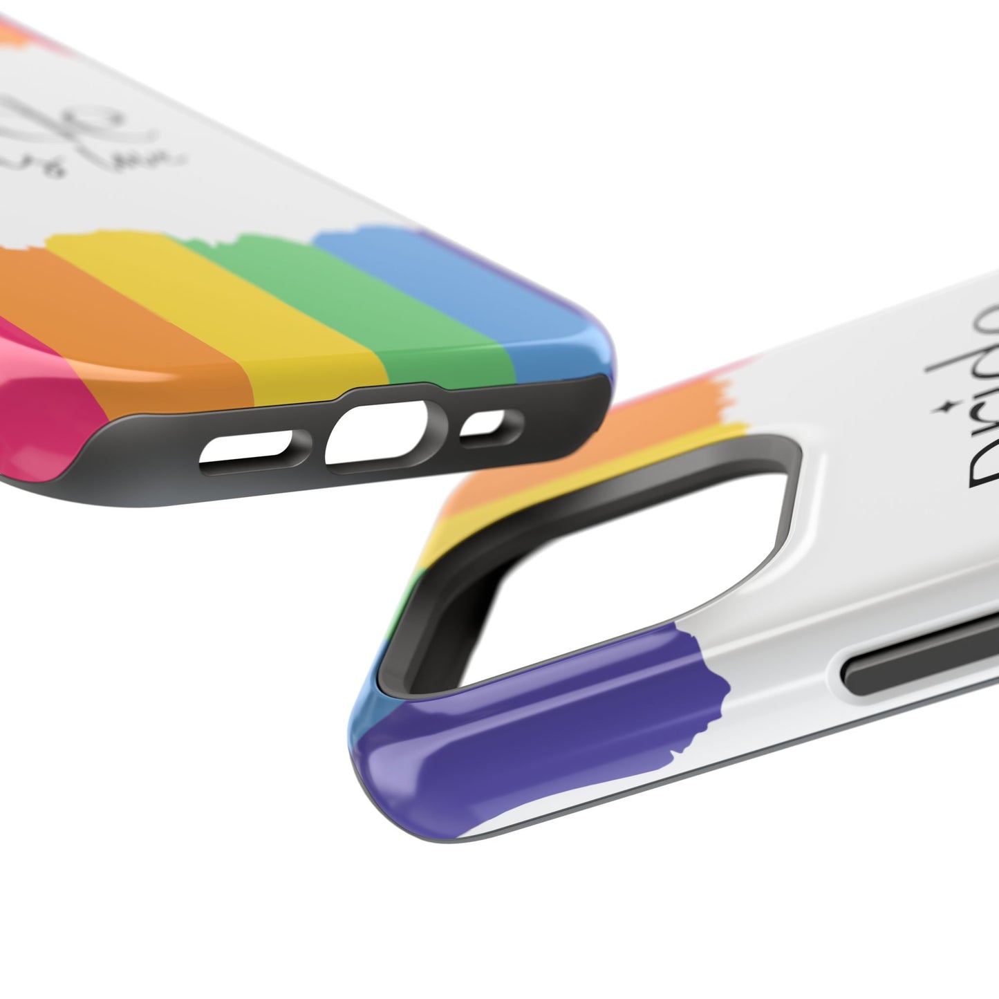 Pride - Love is Love, LGBTQ+, Rainbow Tough Phone Case