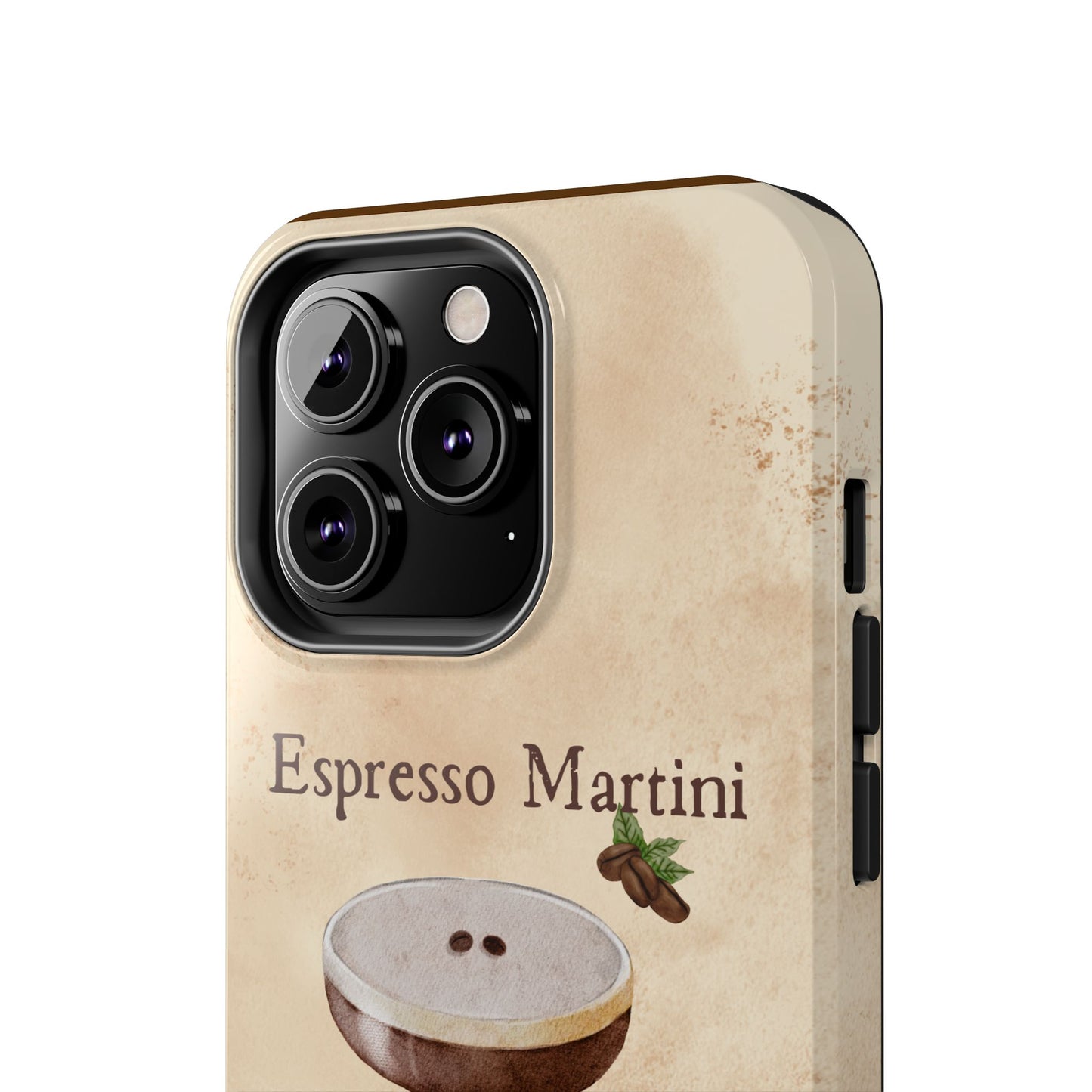 Espresso Martini Tough Phone Cases | Stylish Drink Design | Unique Gift for Cocktail Lovers | Perfect for Any Occasion
