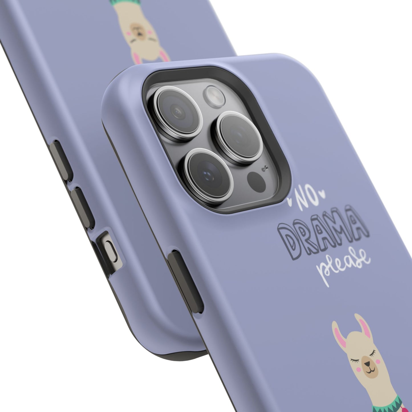 Cute Llama - No Drama MAGNETIC Tough Phone Case