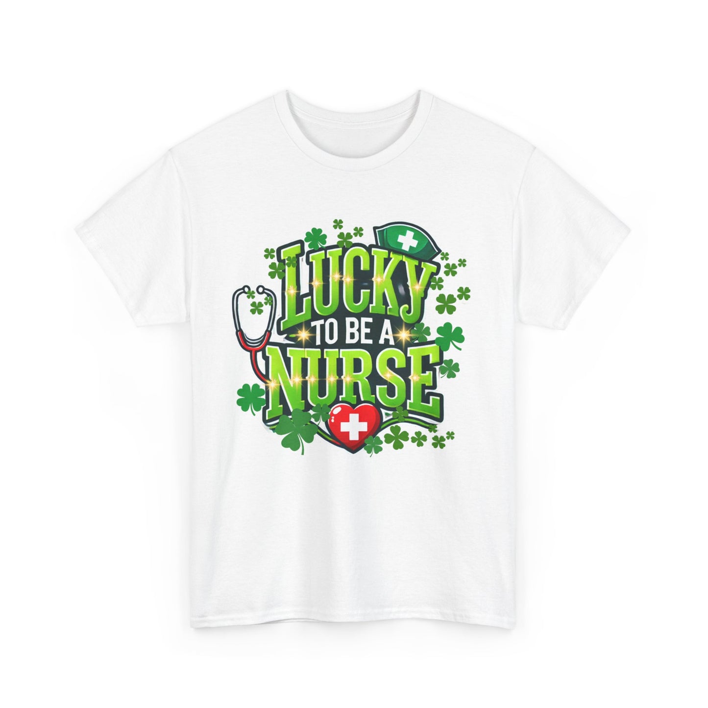 Lucky to be a Nurse Tee, St. Patrick's Day Gifts, Healthcare Appreciation,