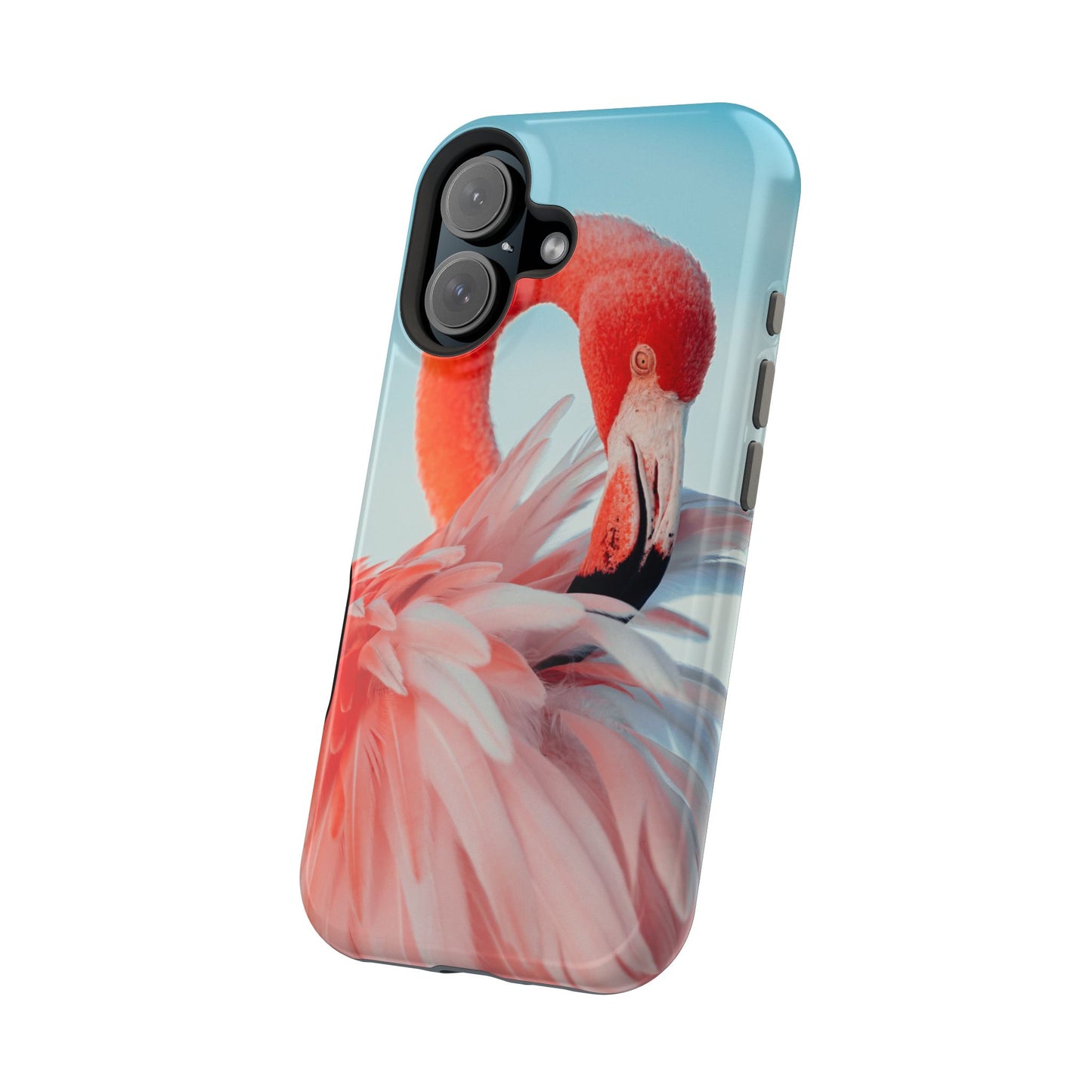 Vibrant Flamingo, Tropical MAGNETIC Phone Case