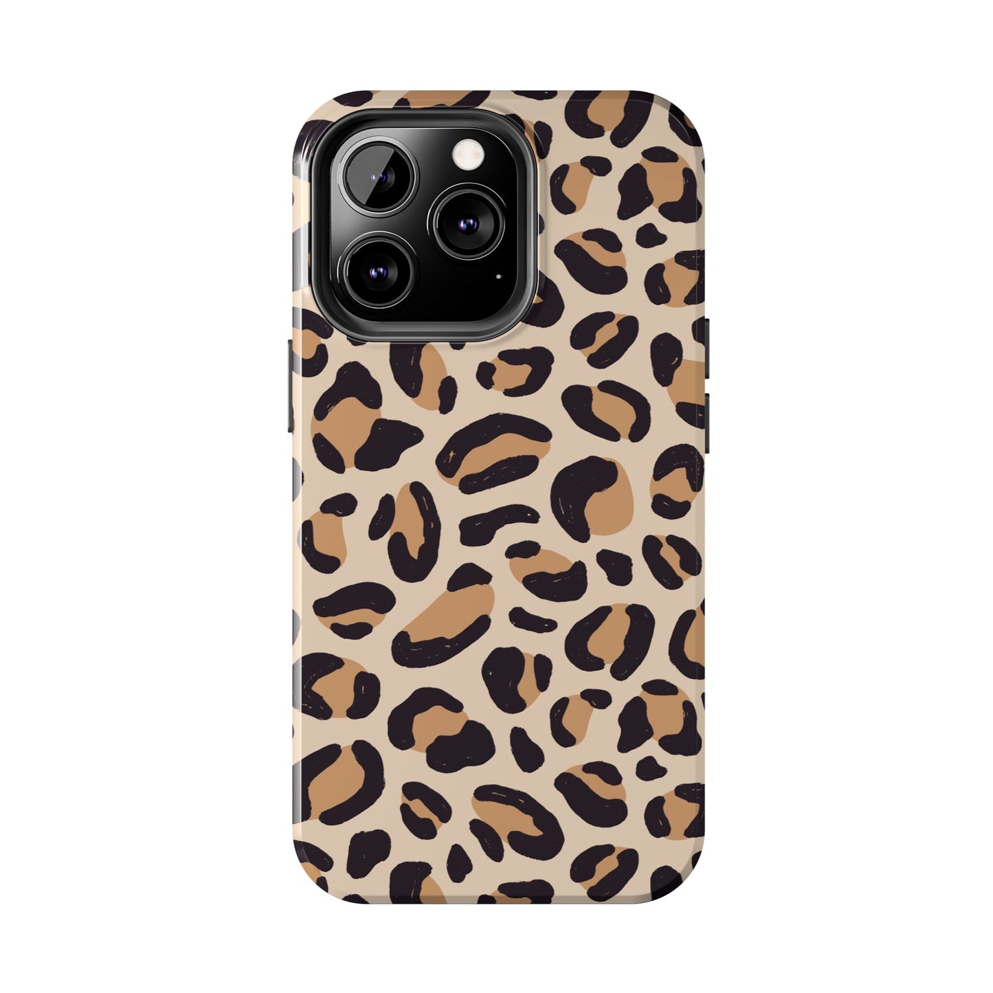 Stylish Leopard Print Tough Phone Cases