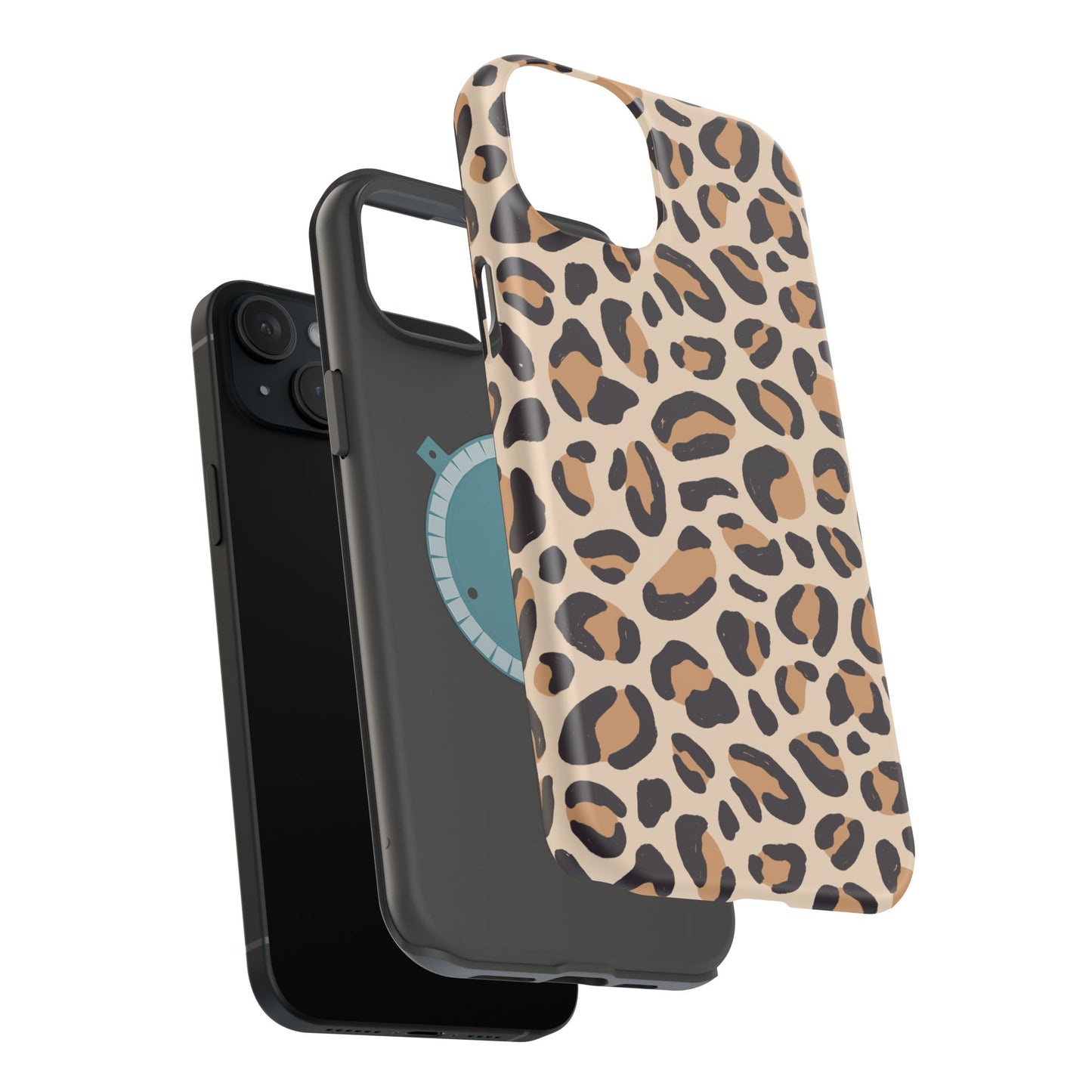 Stylish Leopard Trendy MAGNETIC Phone Case for Iphone