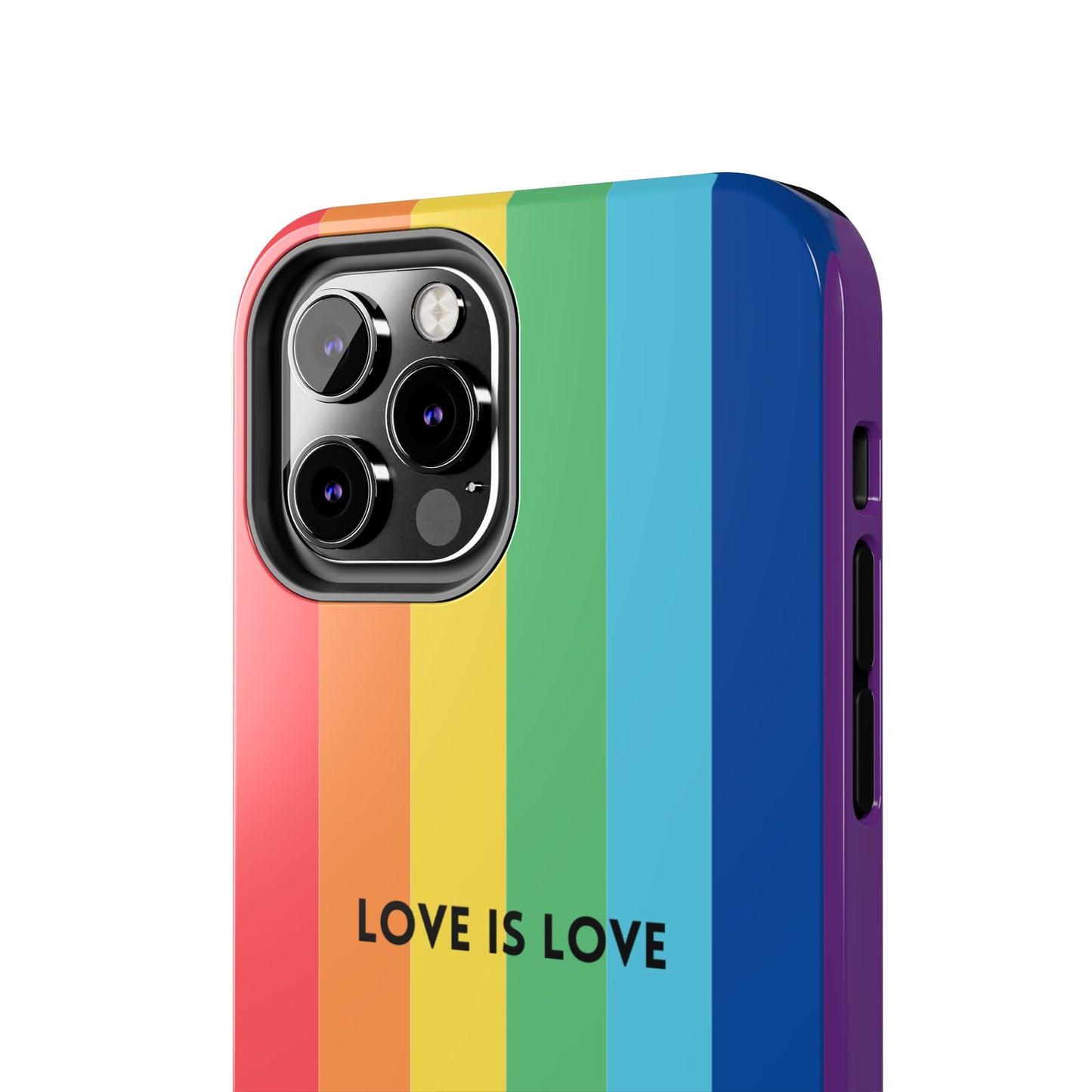 LOVE IS LOVE Colorful Love, Pride Tough Phone Case