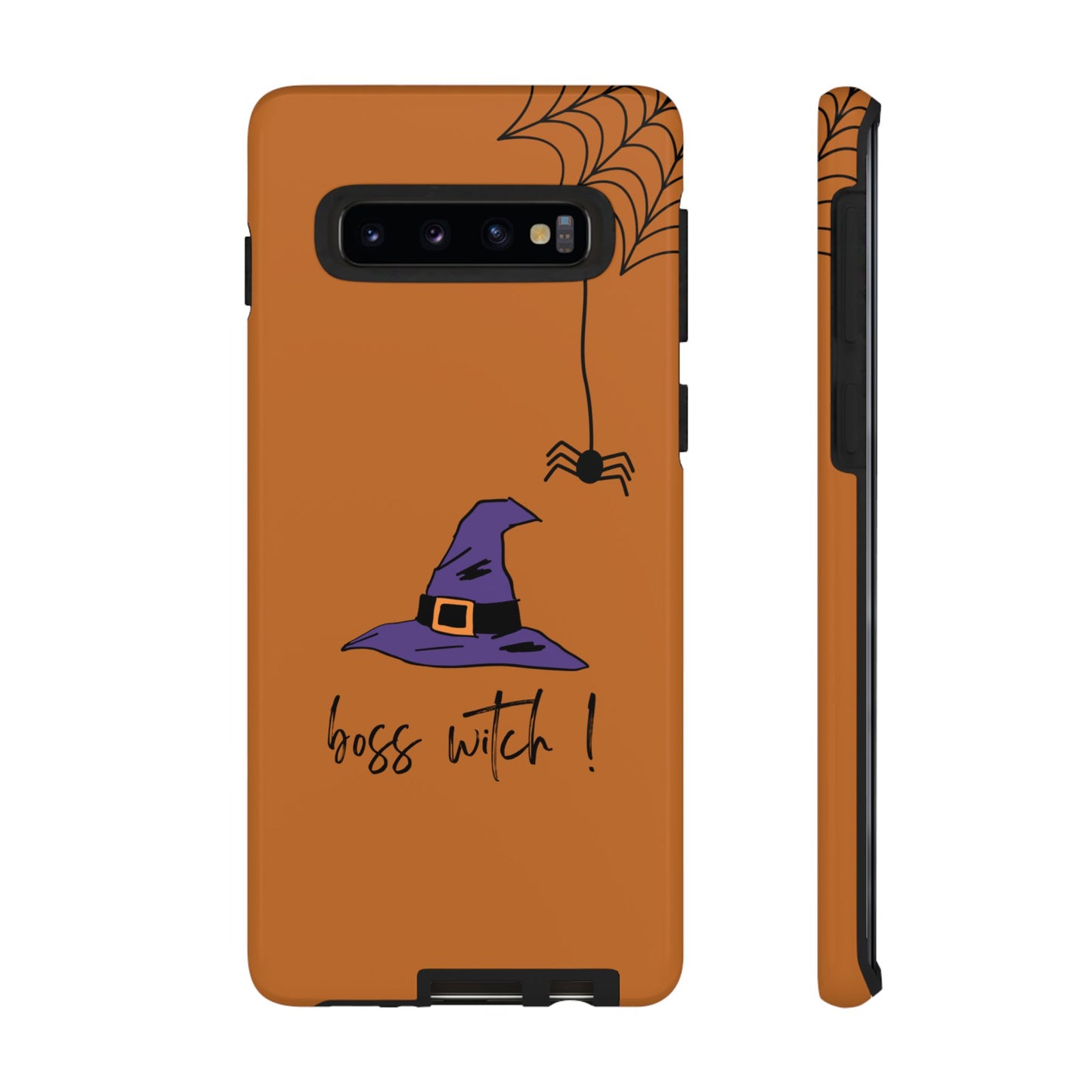 Halloween Phone Case, Boss Witch Phone Cover, Spooky Witch Design, Phone Accessory, Gift for Her, Autumn Decor, Witchy Aesthetic