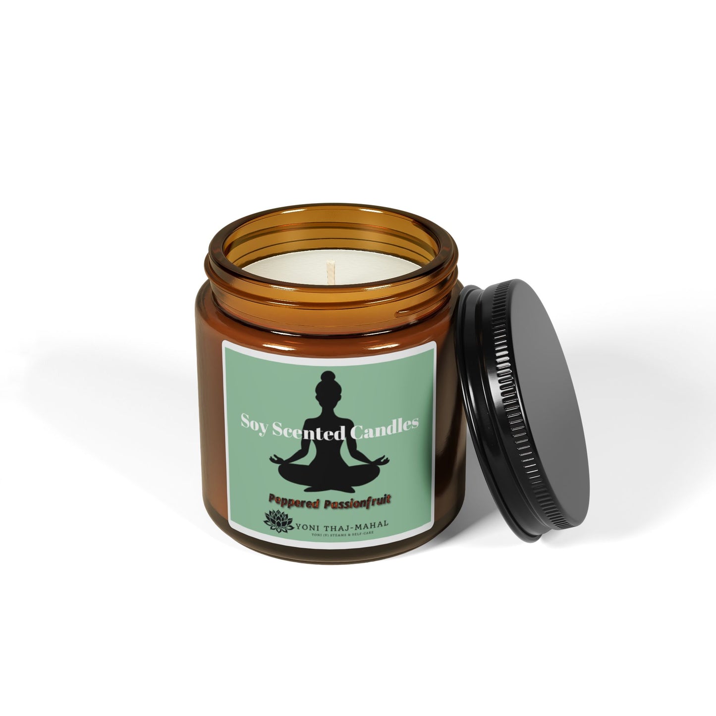 Empowering Aromatherapy Peppered Passionfruit Soy Scented Candle