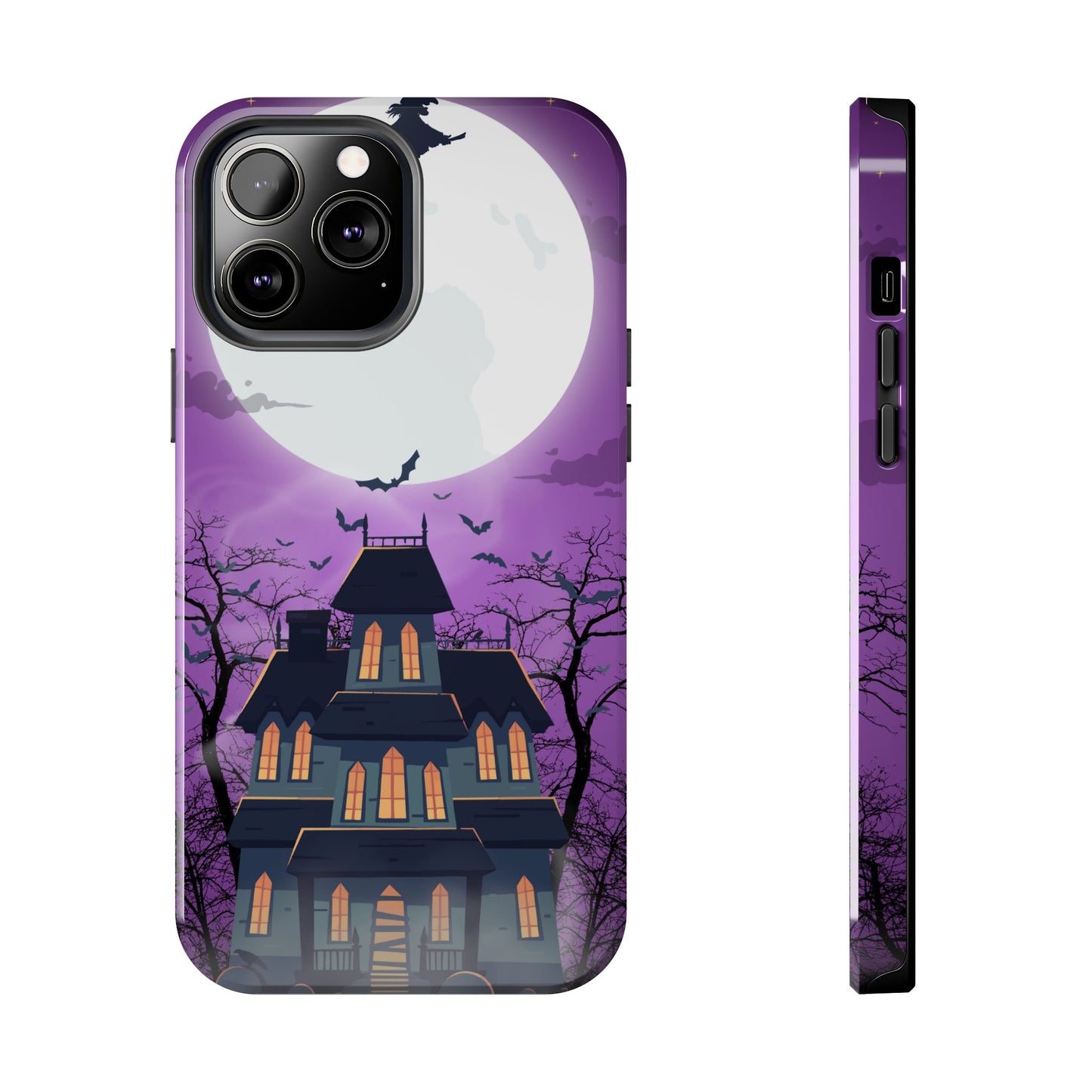 Halloween Haunted, Spooky House, Witchy Vibe Phone Case for Iphone