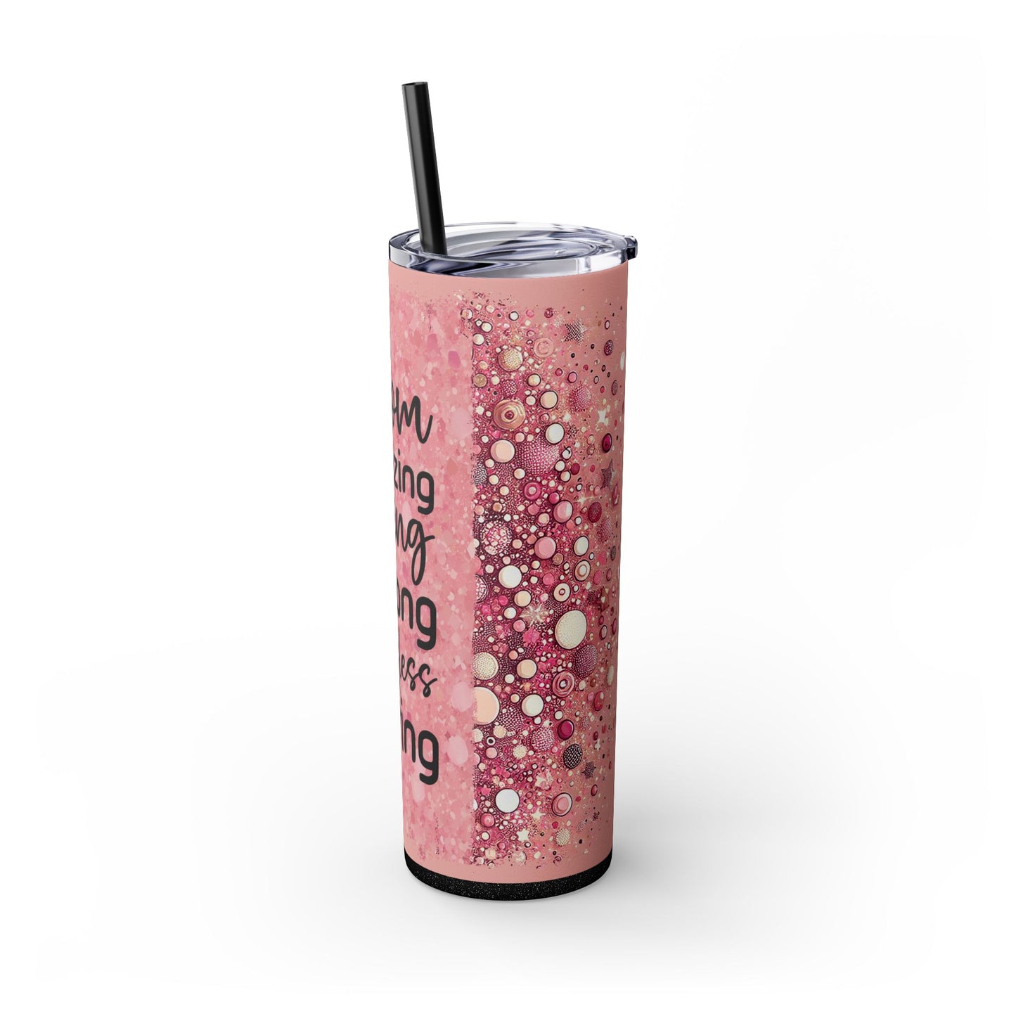 Mom Appreciation Skinny Tumbler with Straw - 20oz