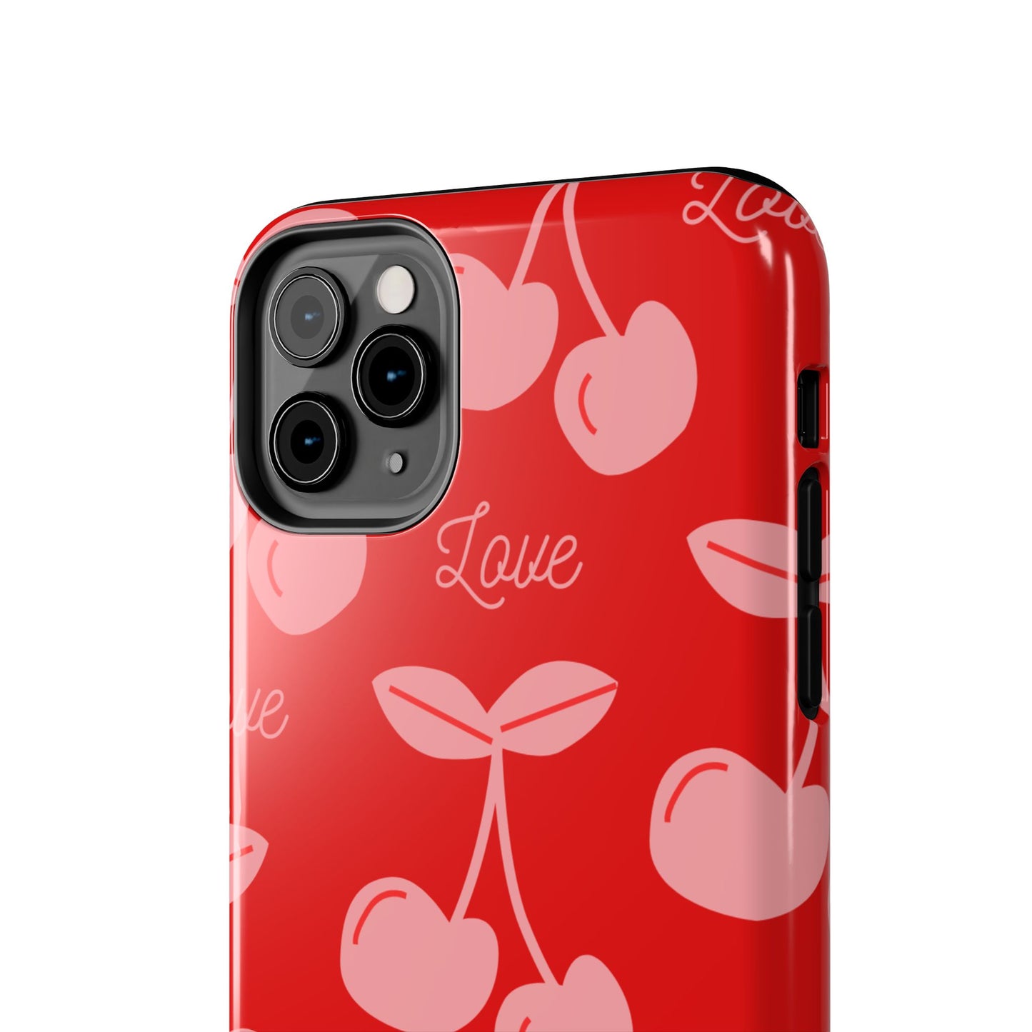 Cute Cherry Love Tough Phone Cases