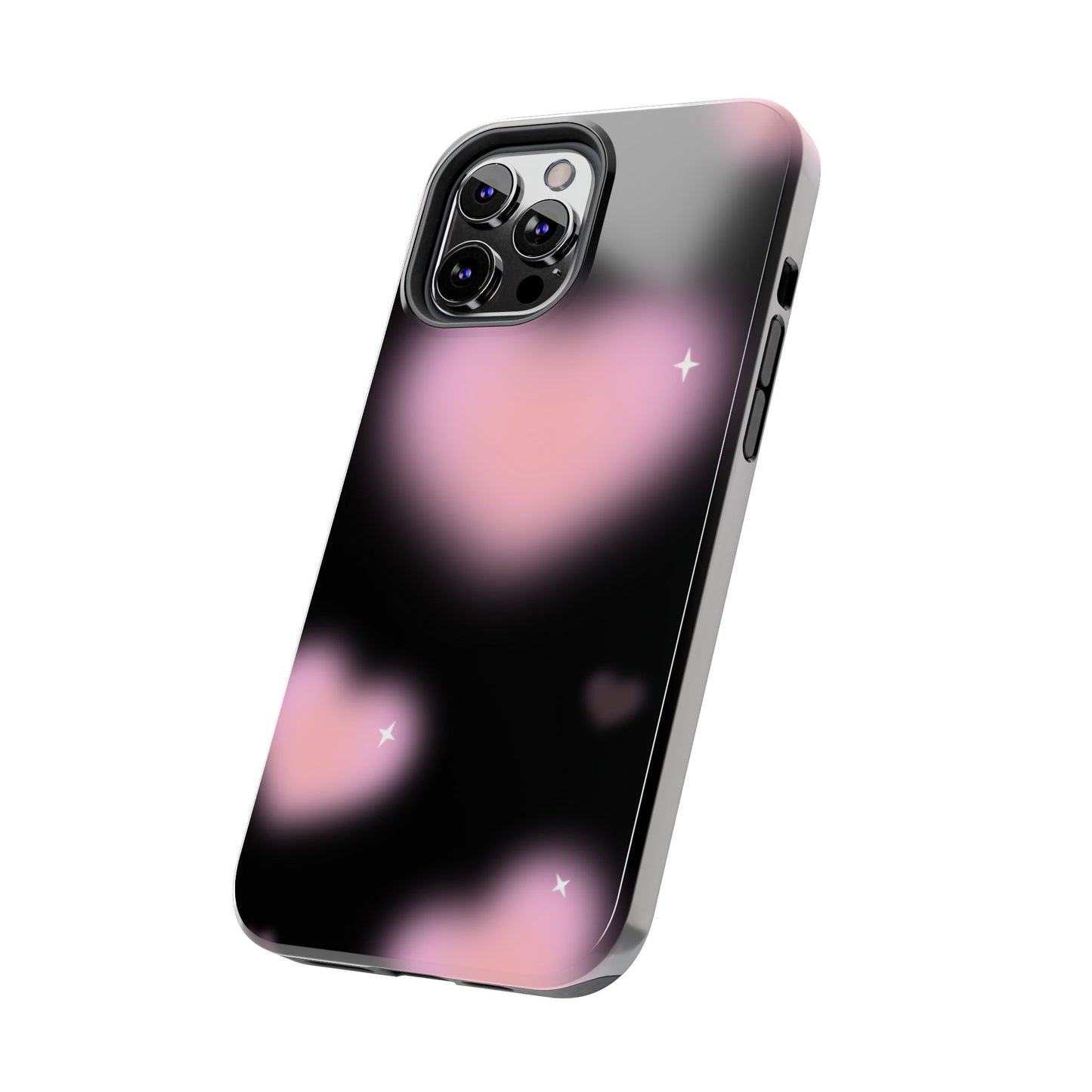Romantic Pink Heart Pattern Phone Case