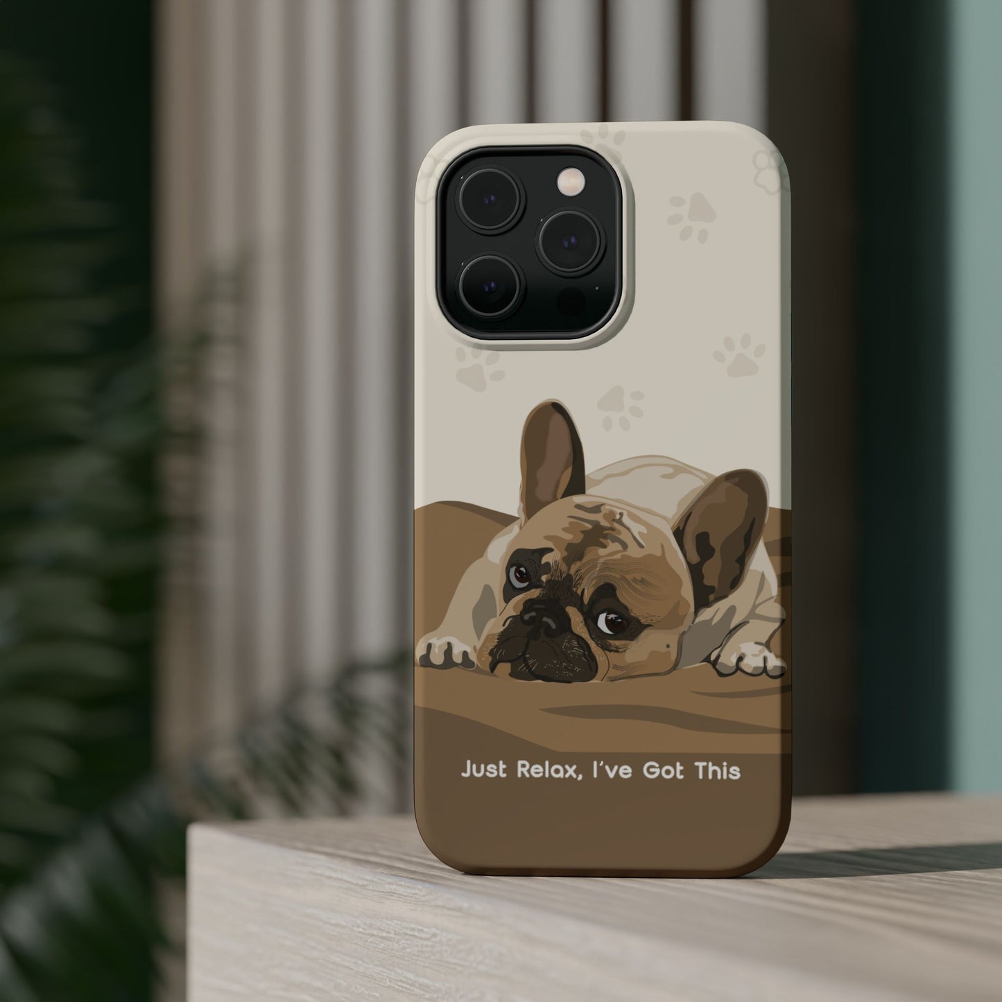 Cute Dog Tough MAGNETIC Phone Case - Just Relax, I’ve Got This