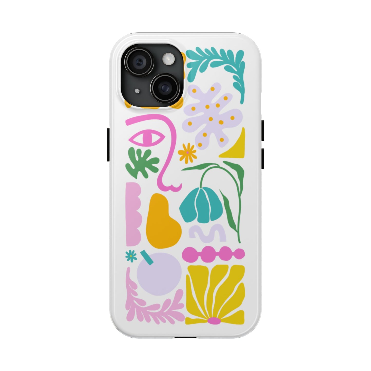 Vibrant Floral Phone Cases, Tough Smartphone Cover, Artistic Cell Phone Protector, Unique Gift for All Occasions, Trendy Tech Accessory