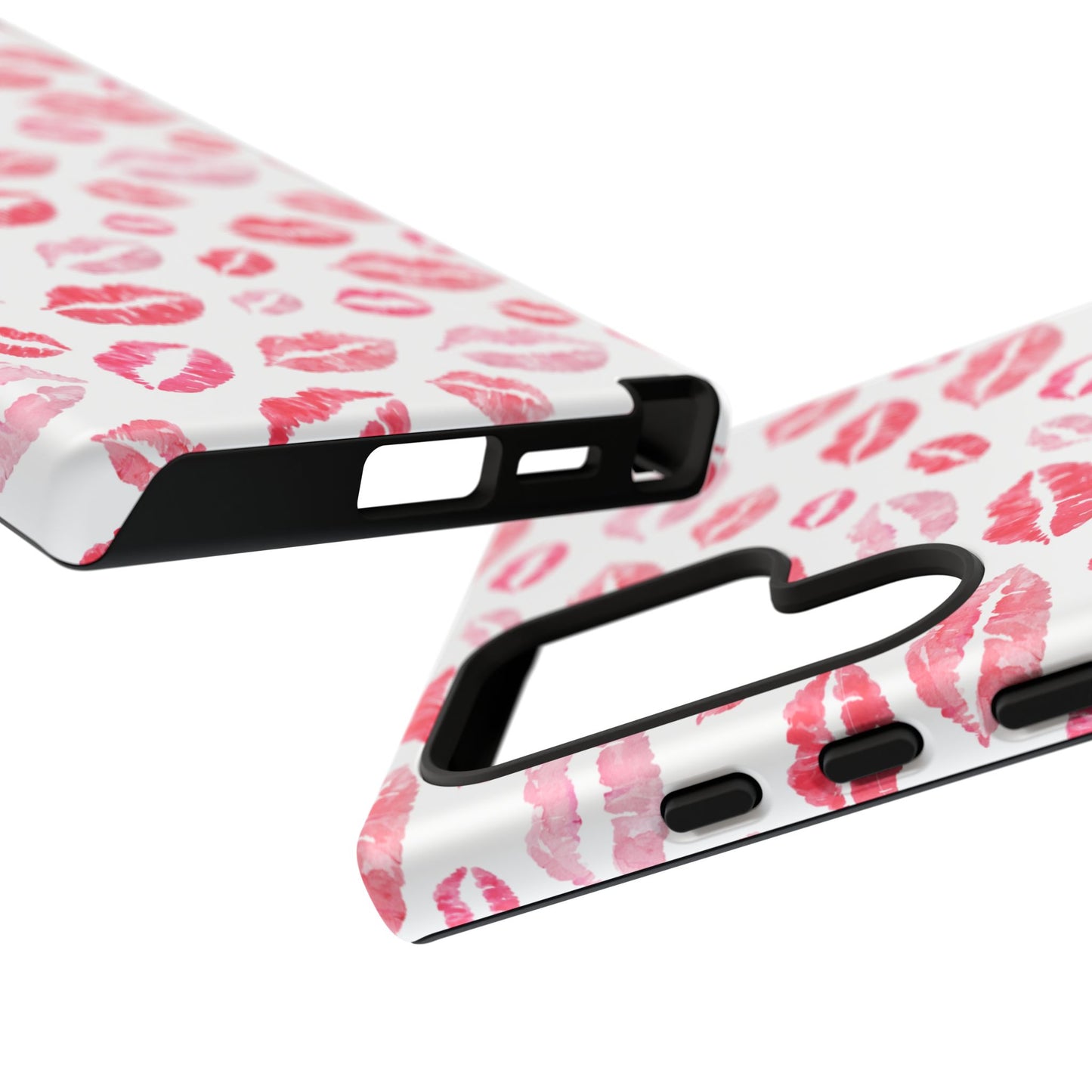 Kiss Pattern Tough Phone Cases, Cute, Unique for Samsung