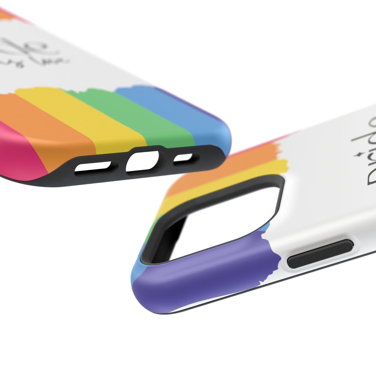 Pride - Love is Love, LGBTQ+, Rainbow Tough Phone Case