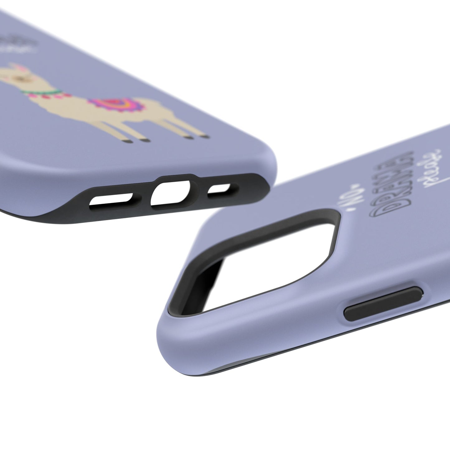 Cute Llama - No Drama MAGNETIC Tough Phone Case