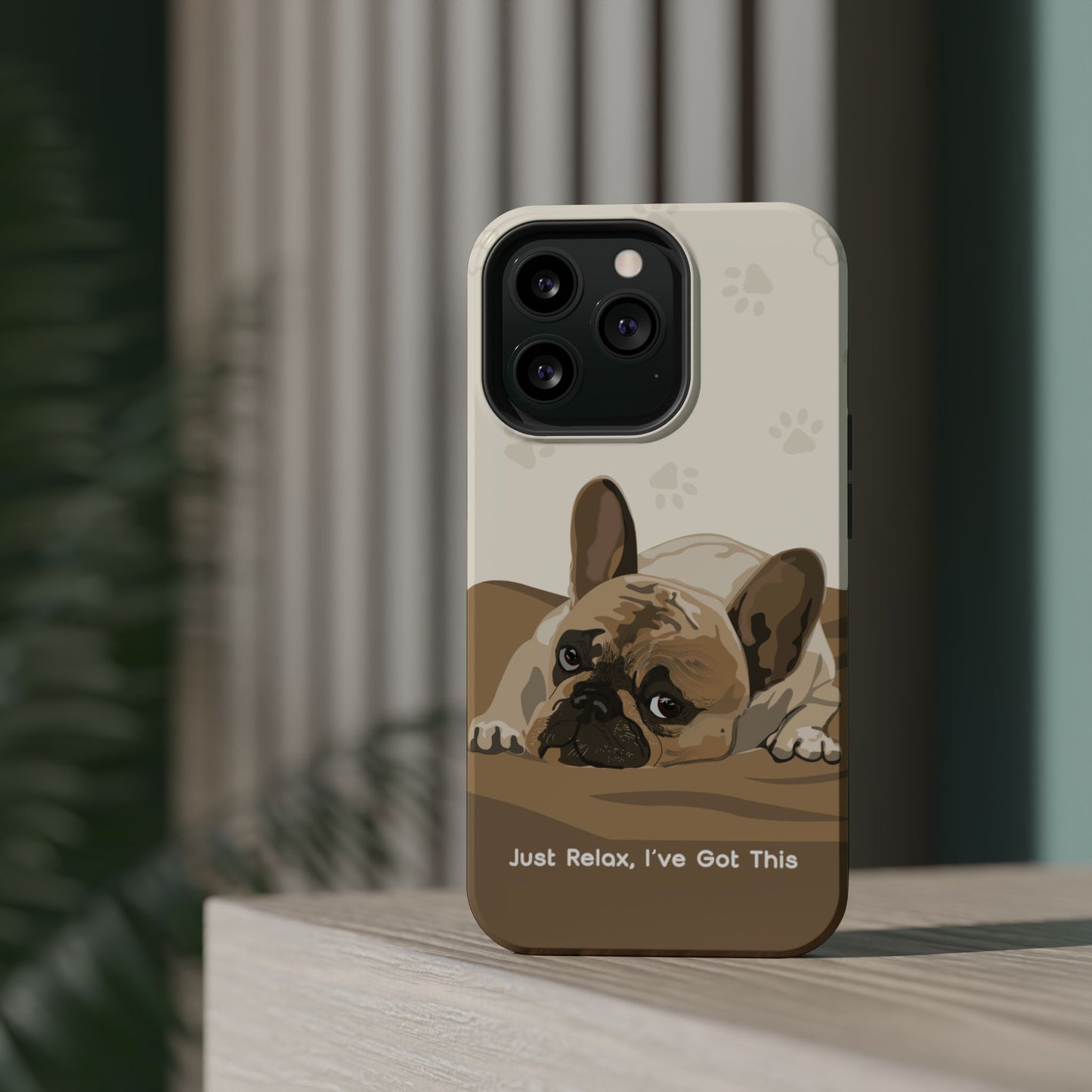 Cute Dog Tough MAGNETIC Phone Case - Just Relax, I’ve Got This