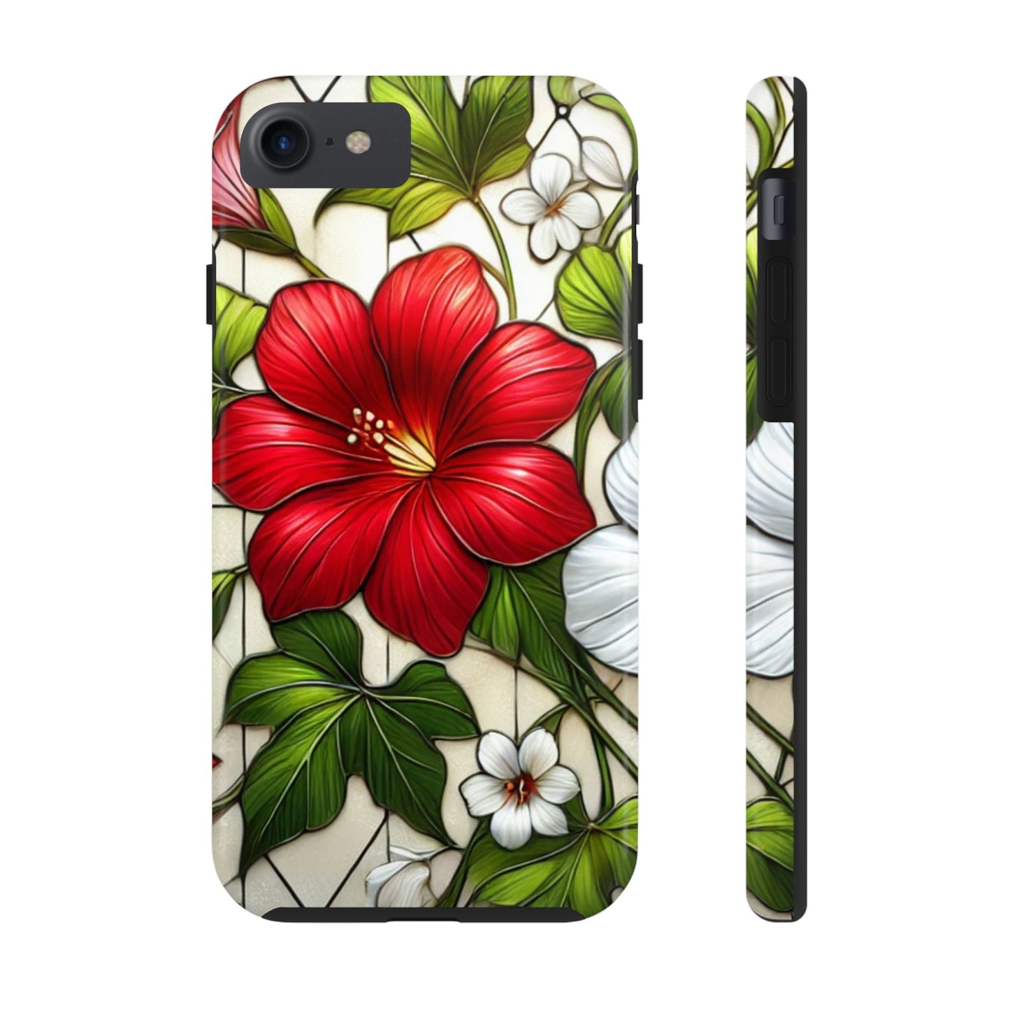 Tough Phone Case with Vibrant Floral Design - Perfect Gift for Nature Lovers