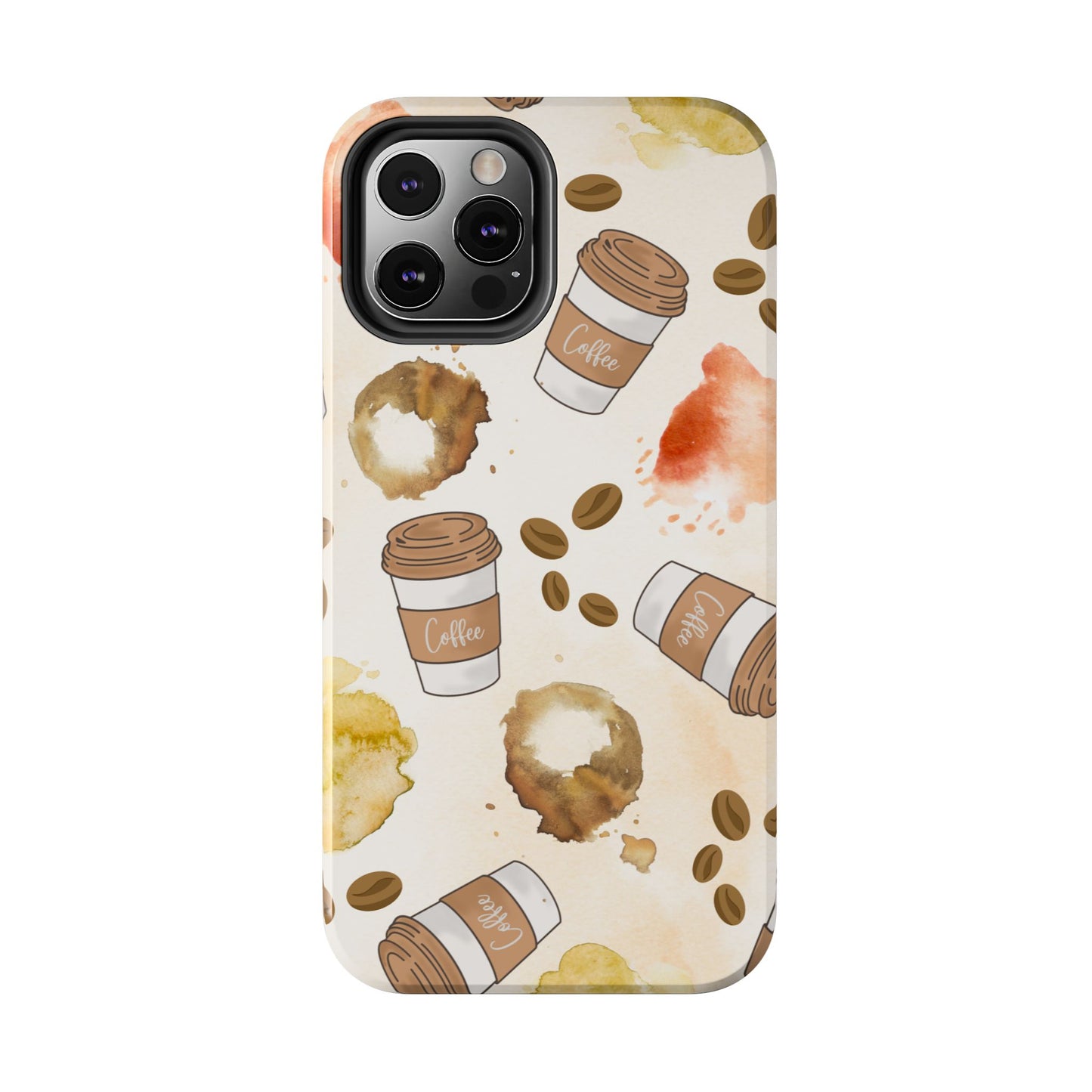 Cute, Trendy, Coffee Lover, Barista Tough Phone Cases for Iphone