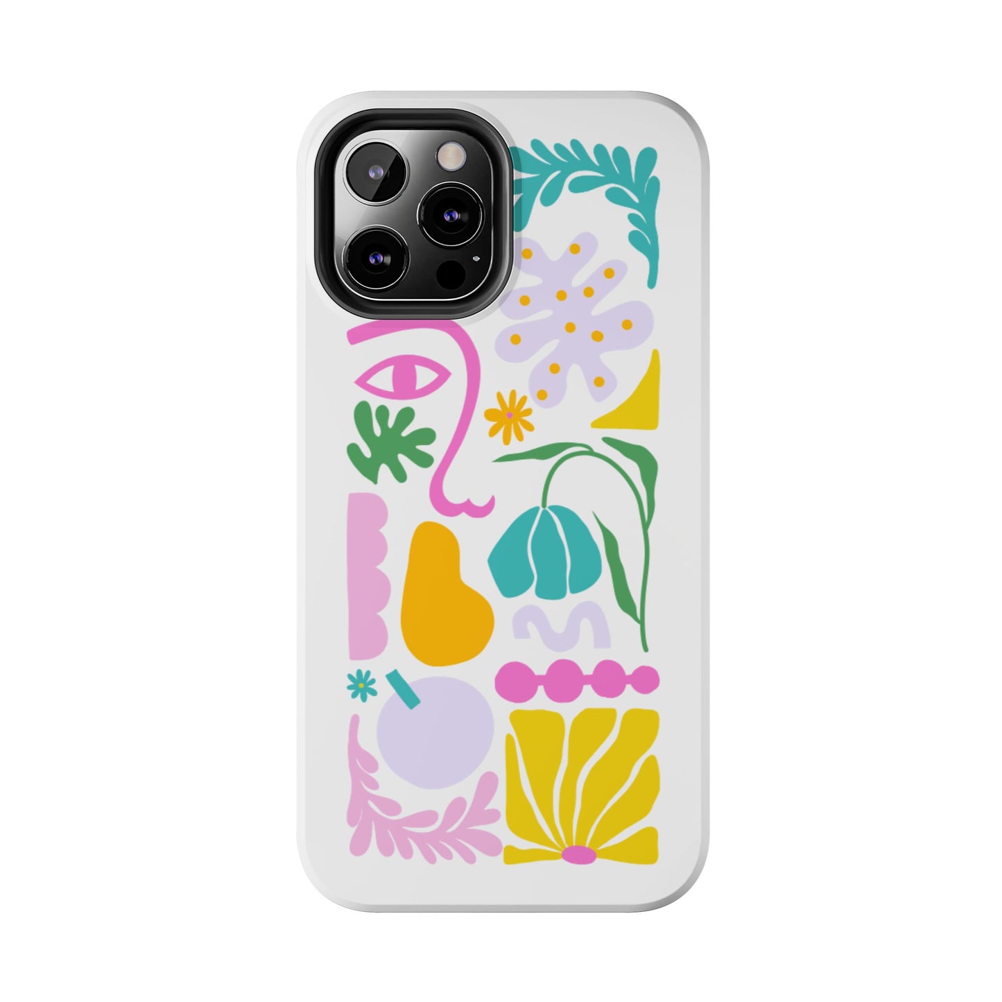 Vibrant Floral Phone Cases, Tough Smartphone Cover, Artistic Cell Phone Protector, Unique Gift for All Occasions, Trendy Tech Accessory