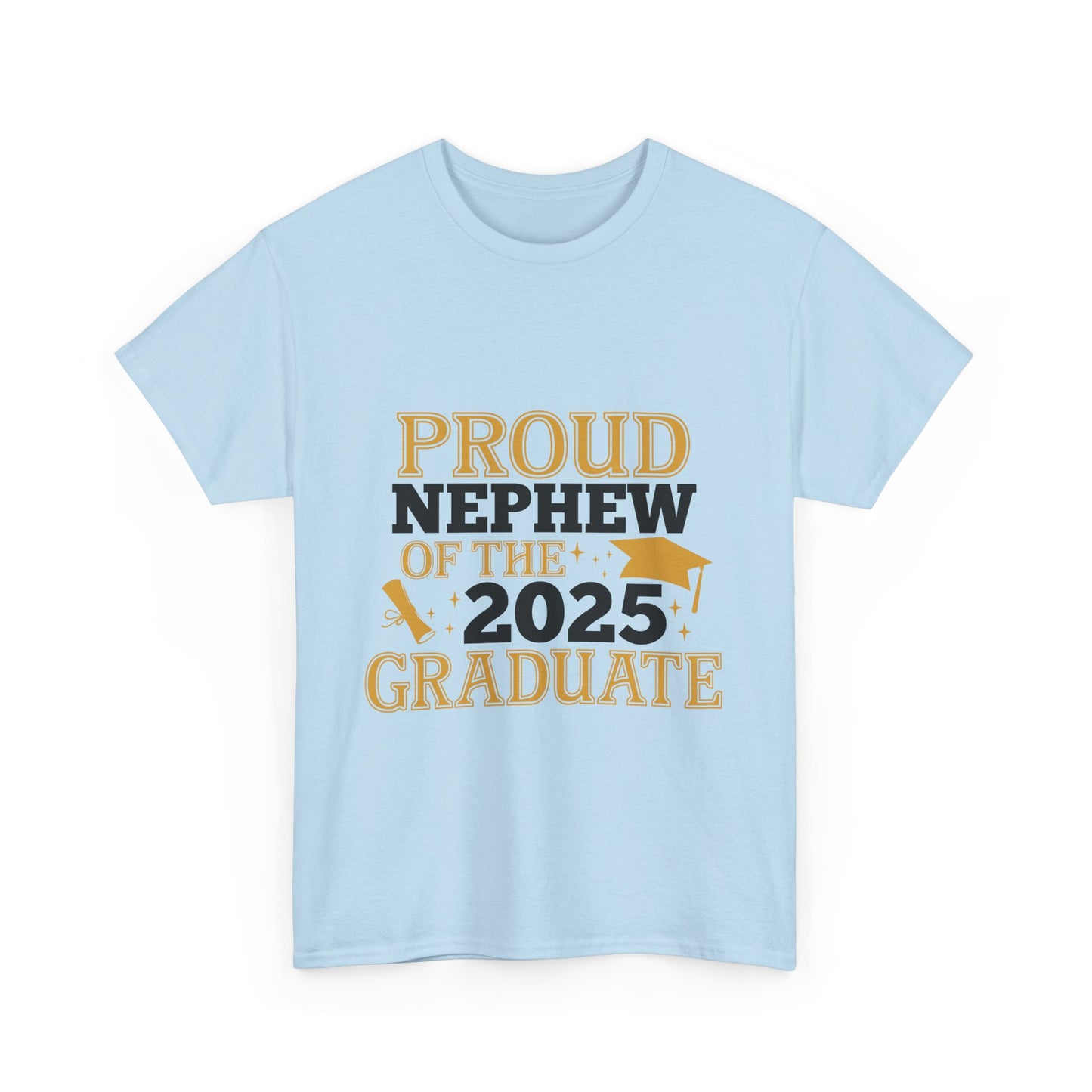 Proud Nephew of the 2025 Graduate Unisex Cotton Tee