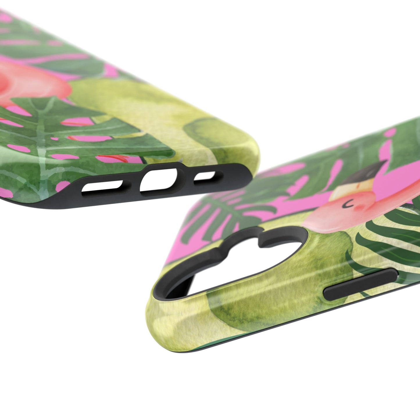 Tropical Flamingo, Cute, Summer Vibes MAGNETIC Tough Phone Case