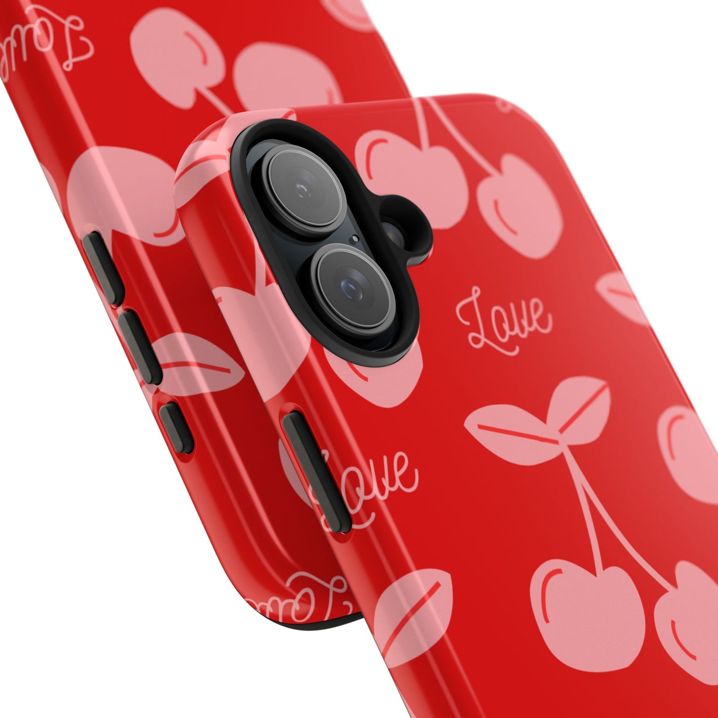 Cute Cherry Love Tough Phone Cases