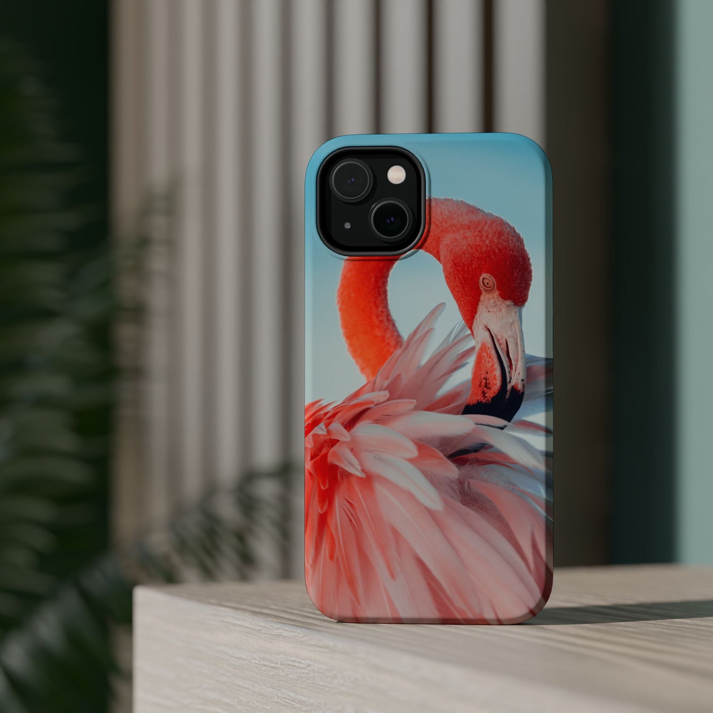 Vibrant Flamingo, Tropical MAGNETIC Phone Case