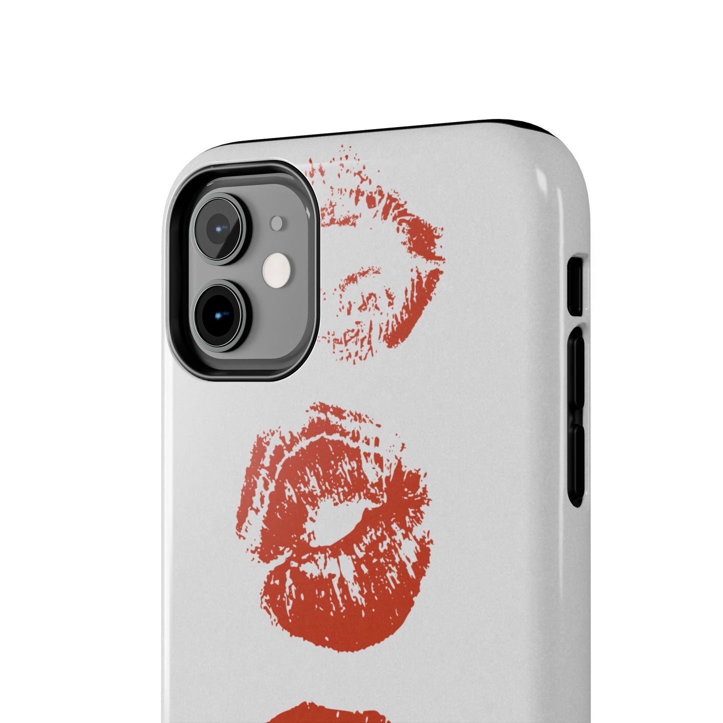 Kiss Print, Chic. Tough Phone Case