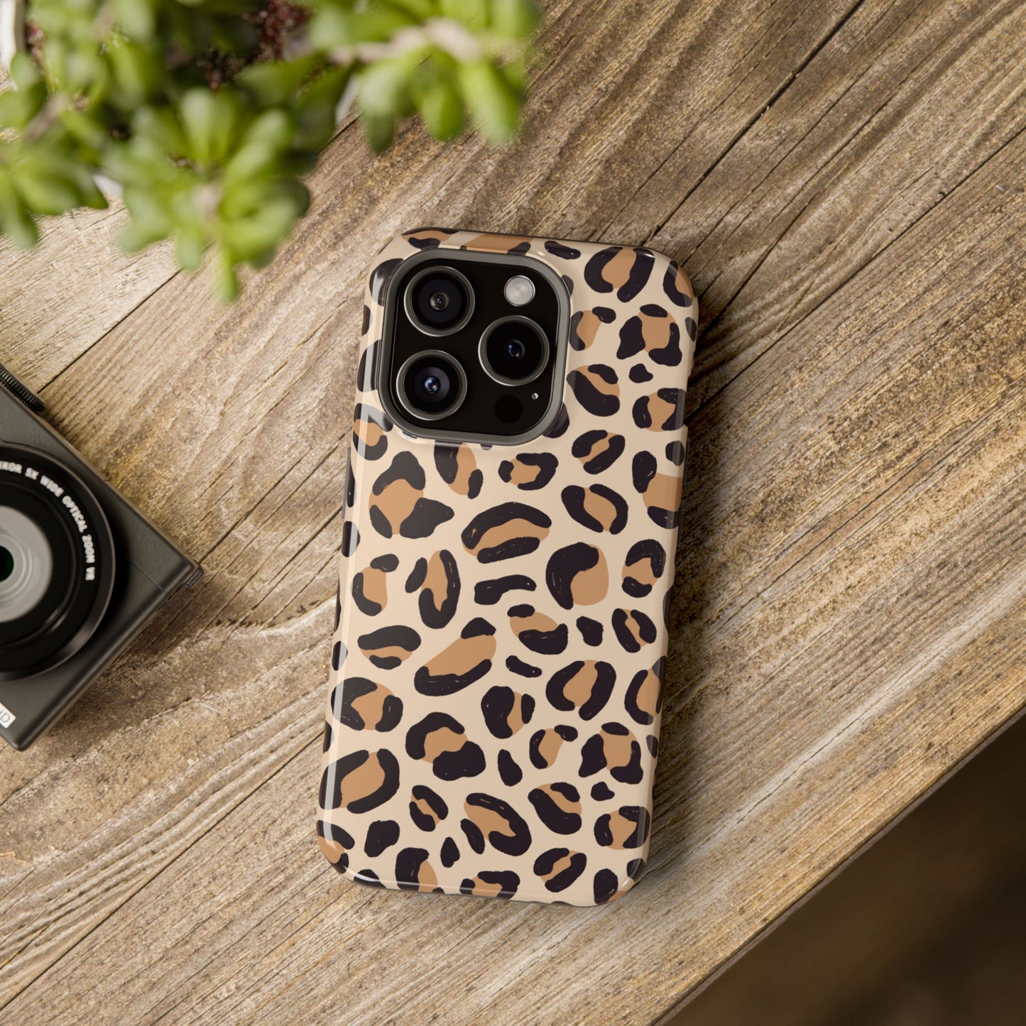 Stylish Leopard Trendy MAGNETIC Phone Case for Iphone