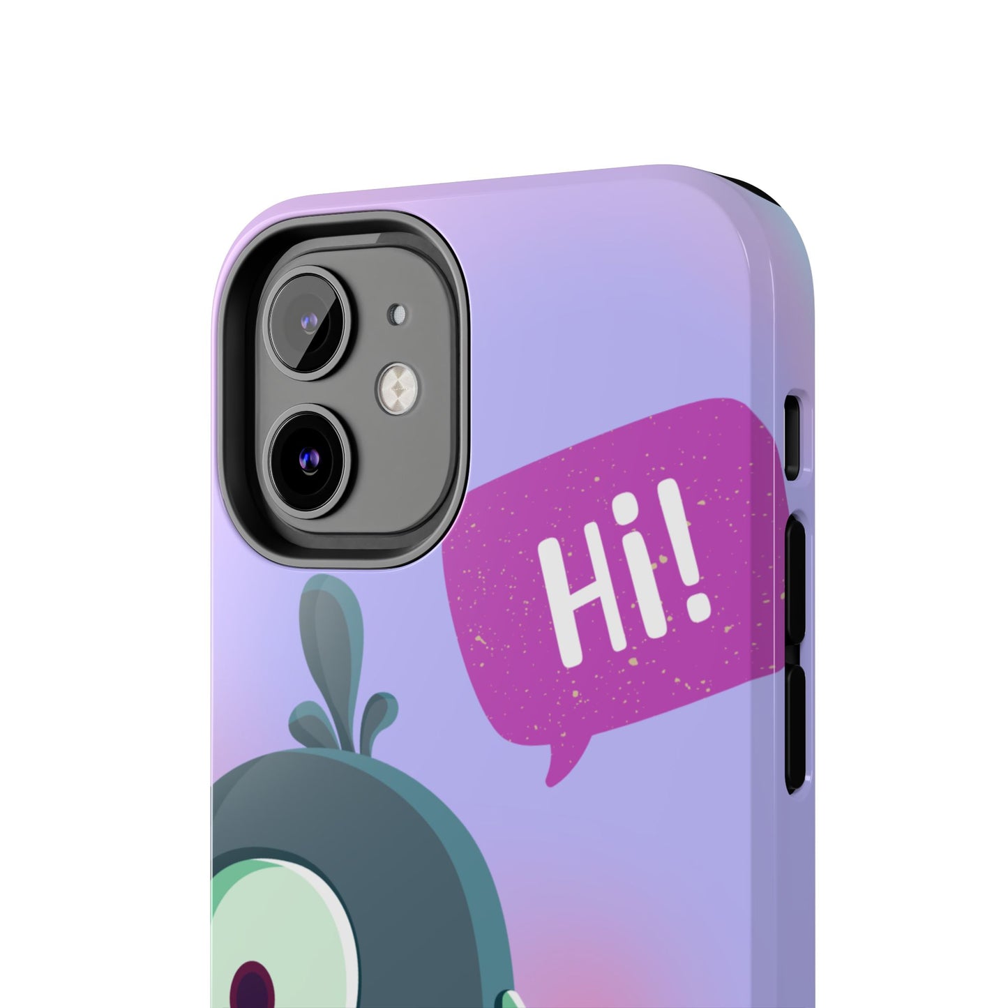 Colorful Cartoon Bird Tough Phone Case - Say Hi!