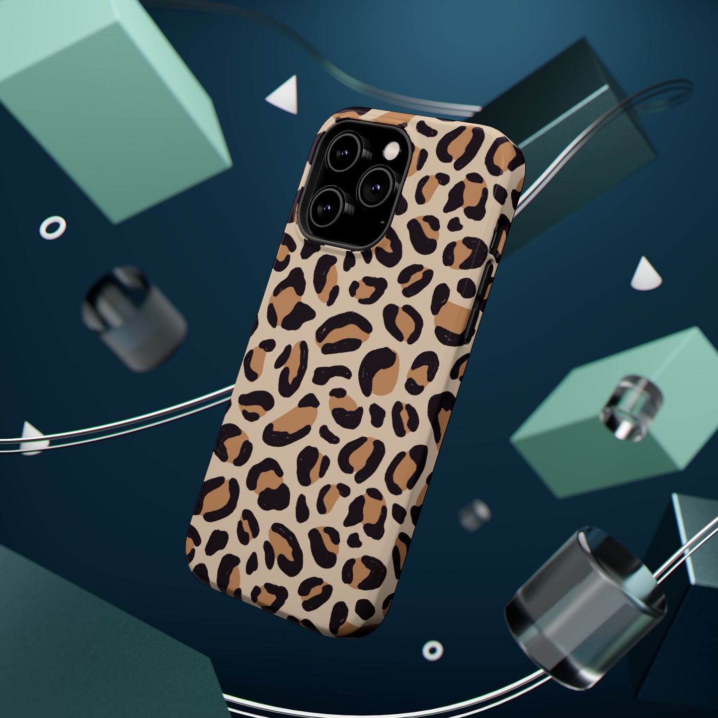 Stylish Leopard Trendy MAGNETIC Phone Case for Iphone