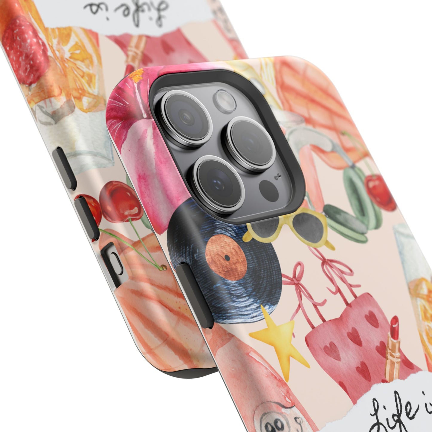 Life is Wonderful, Stylish Phone Cover, Cute Phone Accessory, Gift for Her, Summer Vibe Phone Case