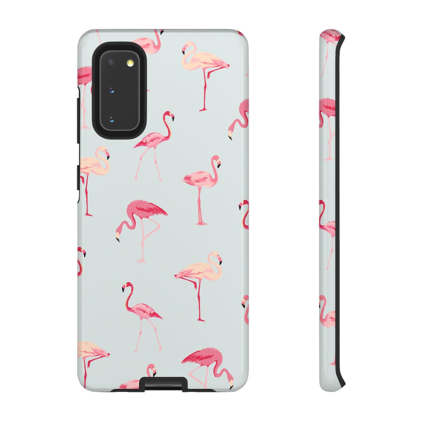 Stylish Flamingo, Summer Vibes Tough Phone Case for Samsung