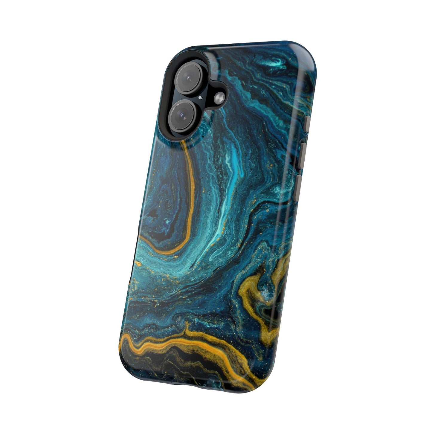 Marble Print MAGNETIC, Unique Tough Phone Case