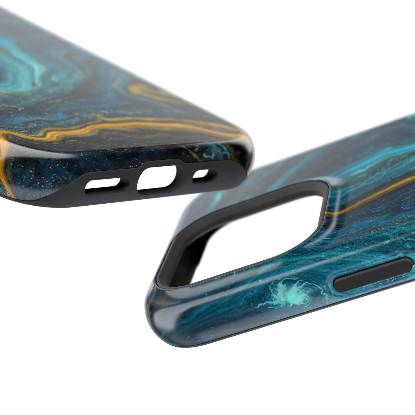 Marble Print MAGNETIC, Unique Tough Phone Case