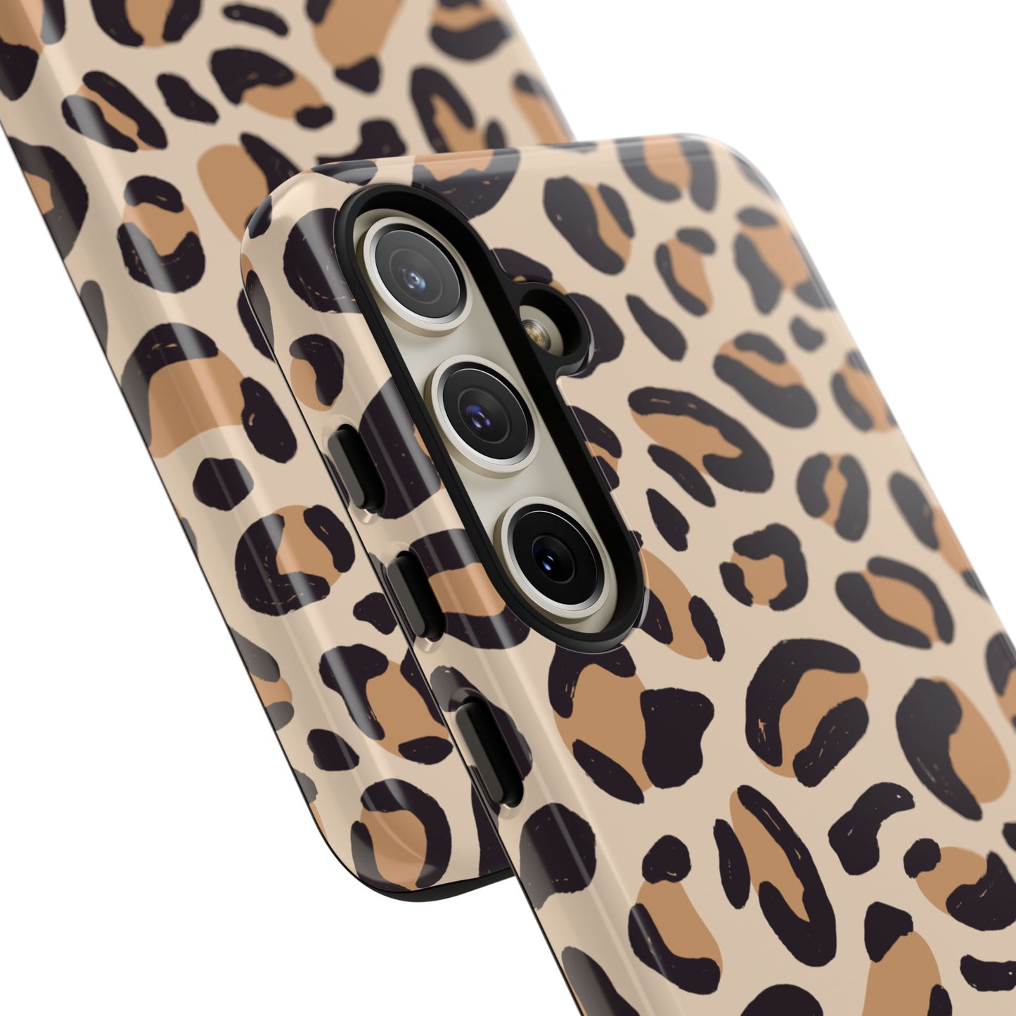 Leopard Print Tough Phone Case for Samsung