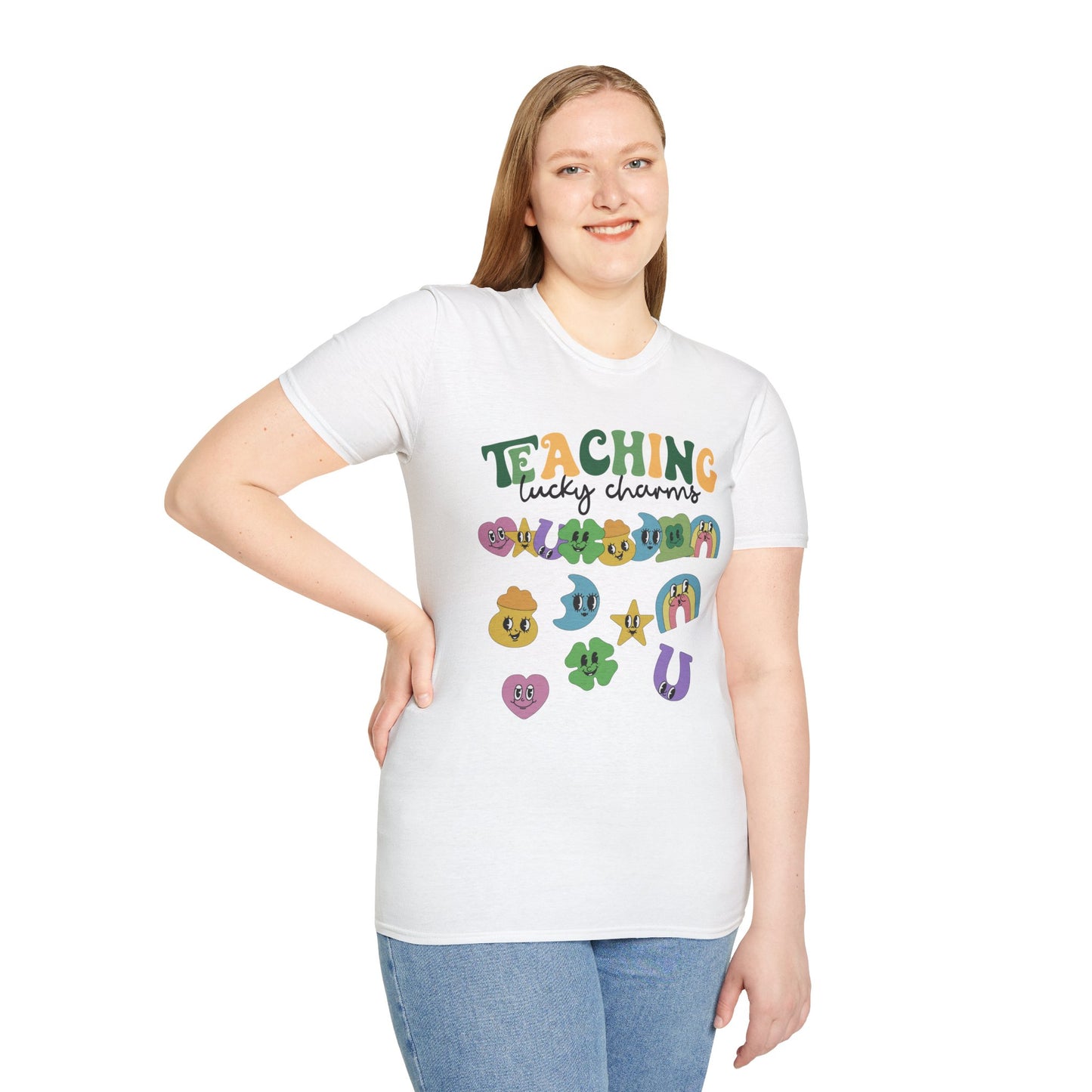 St Patrick's Day Unisex T-Shirt Teaching Lucky Charms