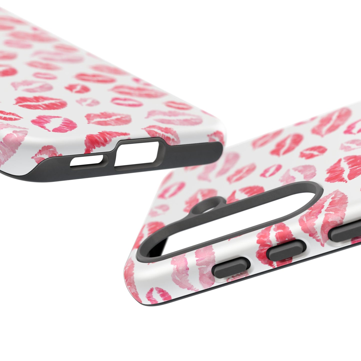 Kiss Pattern Tough Phone Cases, Cute, Unique for Samsung