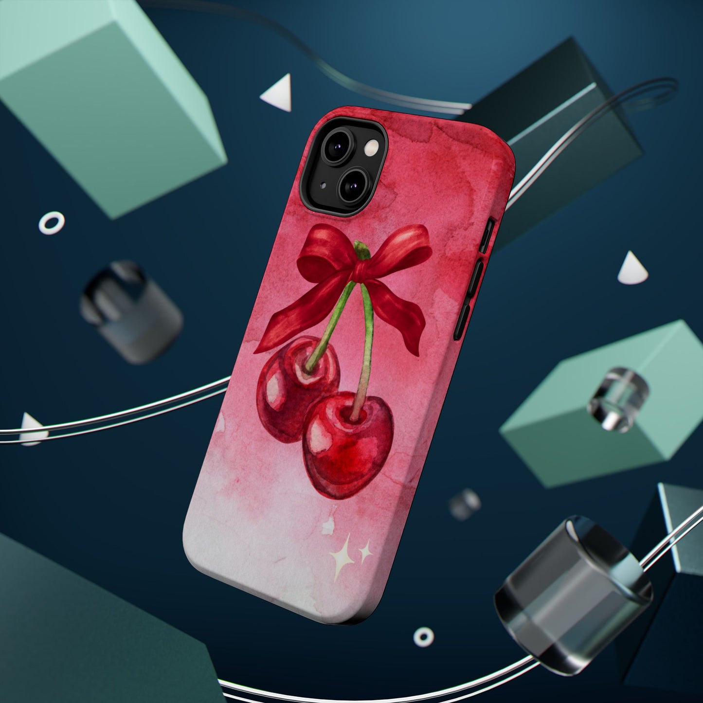 Chic Cherry Magnetic Tough Cases for iPhone