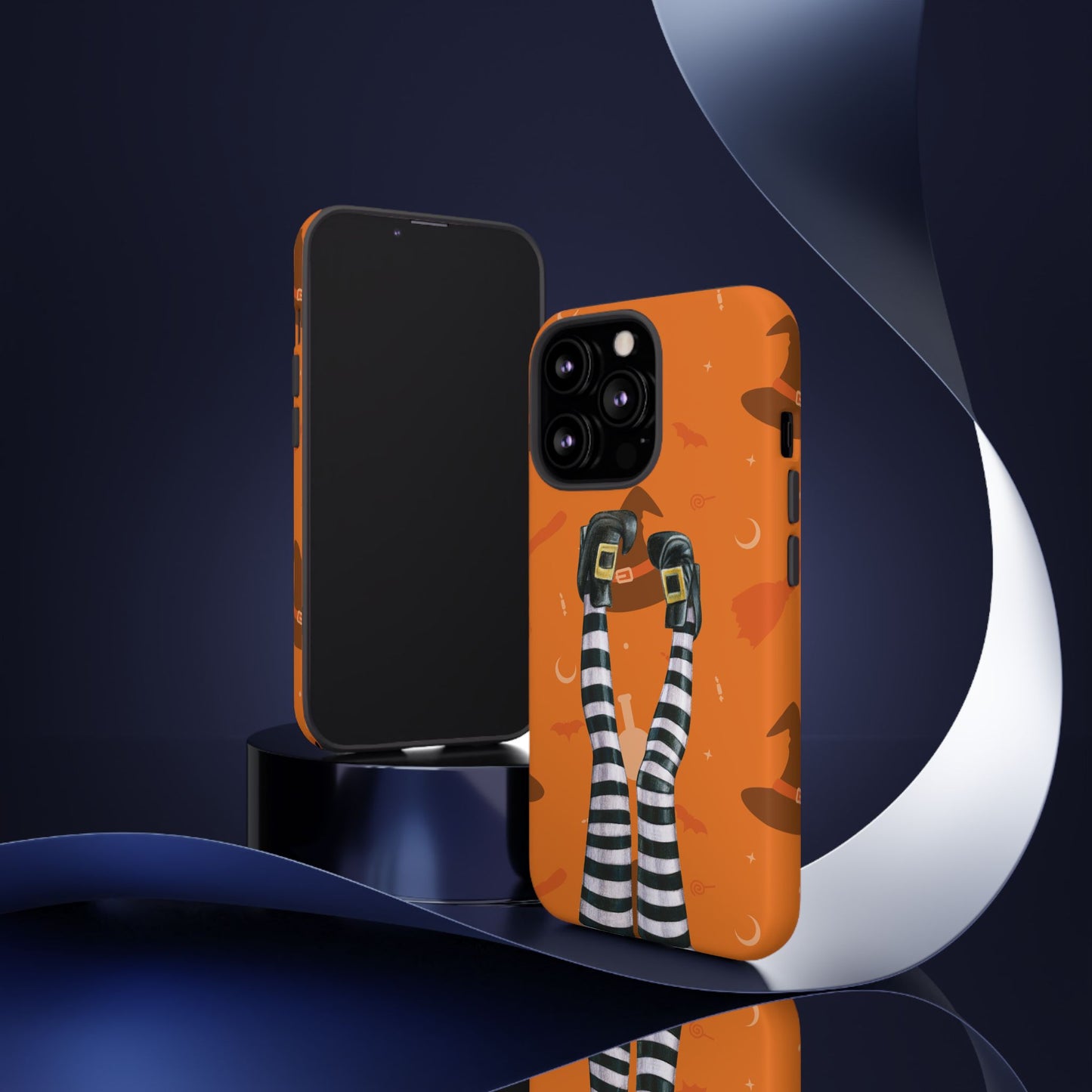 Halloween Phone Case, Spooky Design, Witch Legs for Iphone