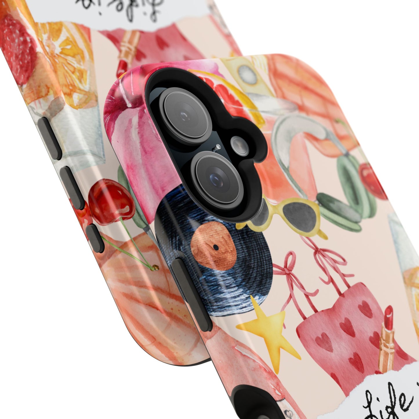 Life is Wonderful, Stylish Phone Cover, Cute Phone Accessory, Gift for Her, Summer Vibe Phone Case