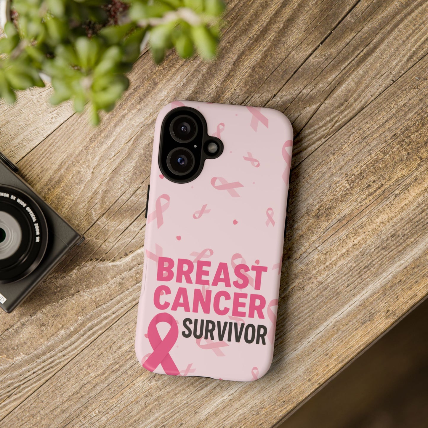Breast Cancer Survivor Phone Case - Supportive Gift for Fighters, Fighters & Cherished Friends, Awareness Month Essentials