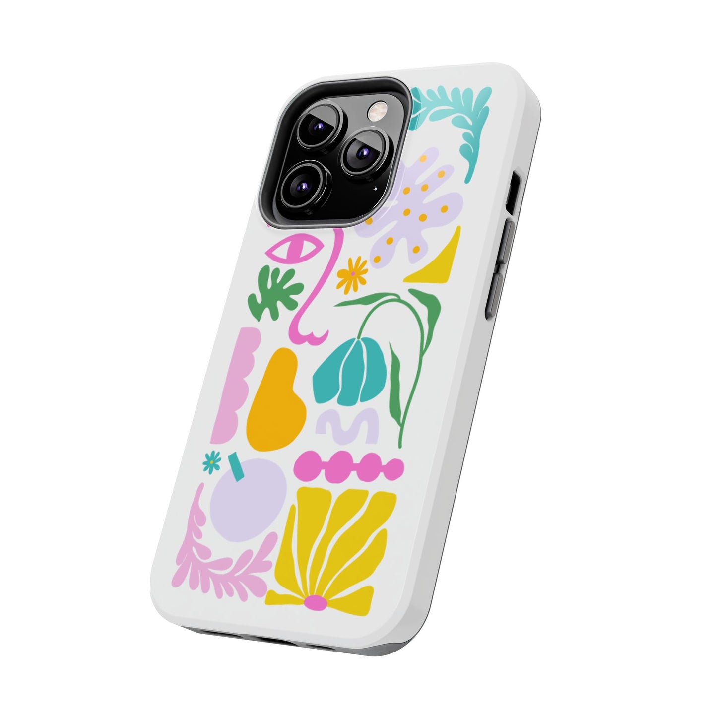 Vibrant Floral Phone Cases, Tough Smartphone Cover, Artistic Cell Phone Protector, Unique Gift for All Occasions, Trendy Tech Accessory