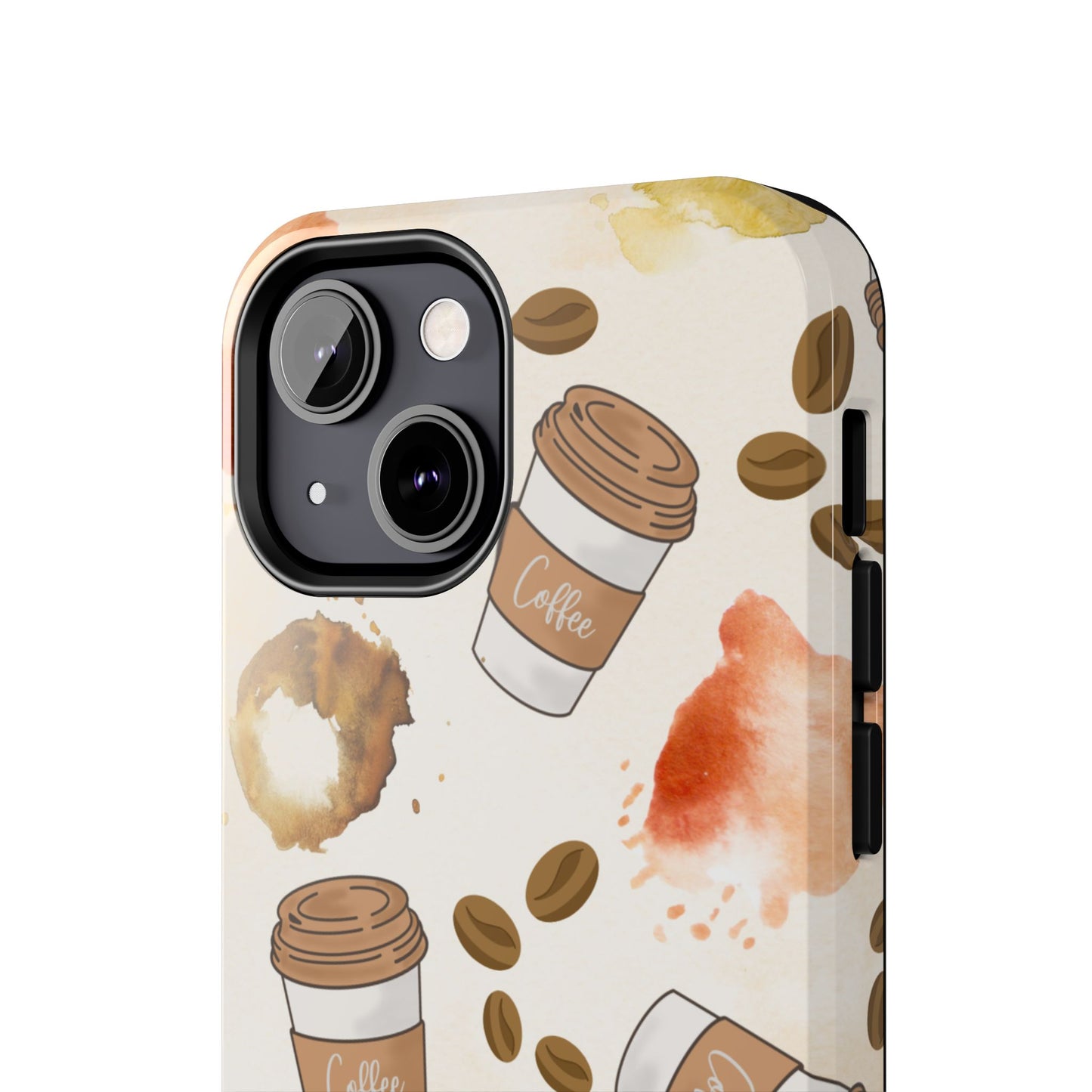 Cute, Trendy, Coffee Lover, Barista Tough Phone Cases for Iphone