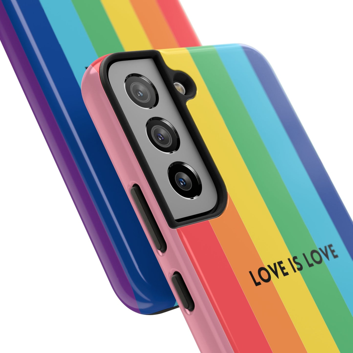 LOVE IS LOVE Colorful Love, Pride Tough Phone Case