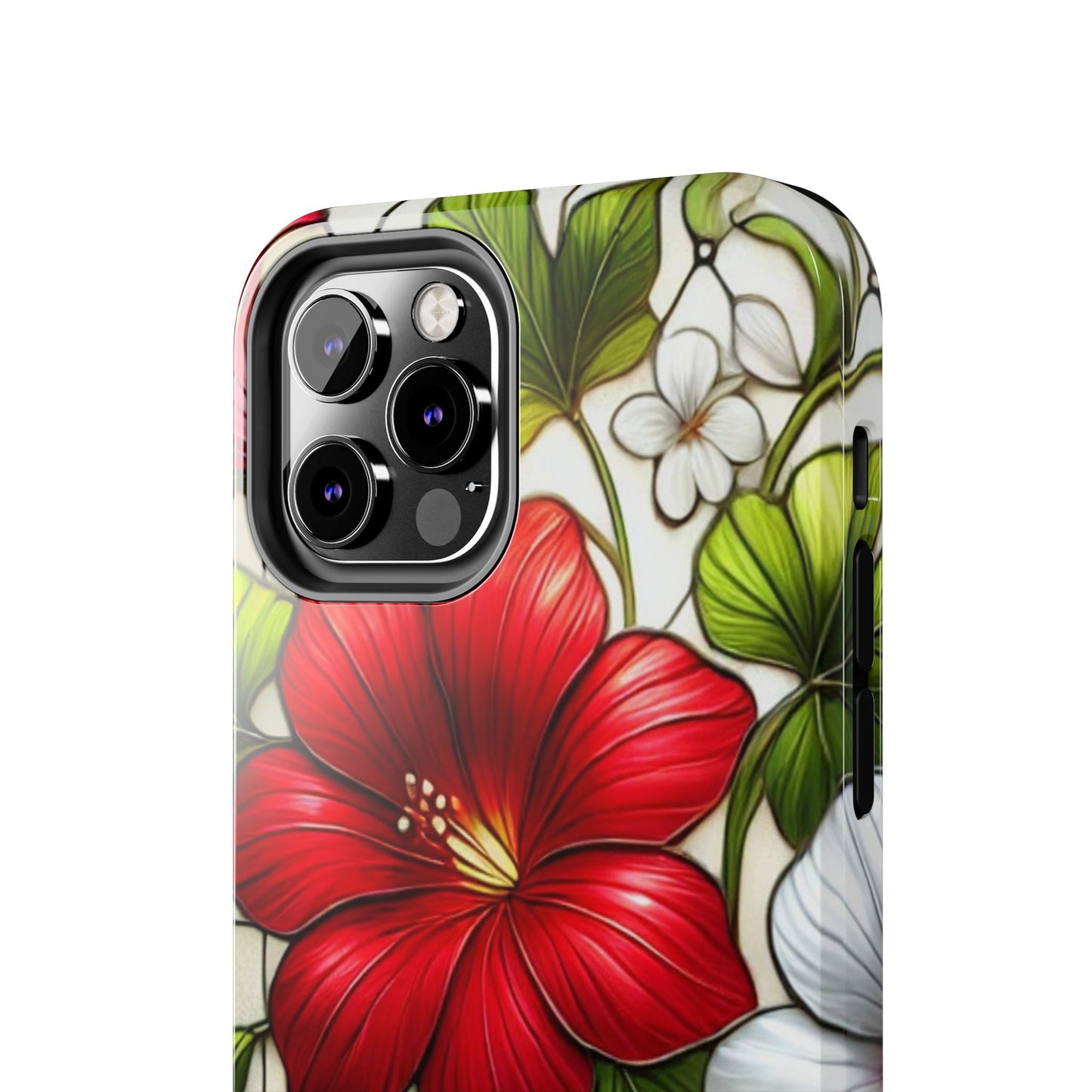 Tough Phone Case with Vibrant Floral Design - Perfect Gift for Nature Lovers