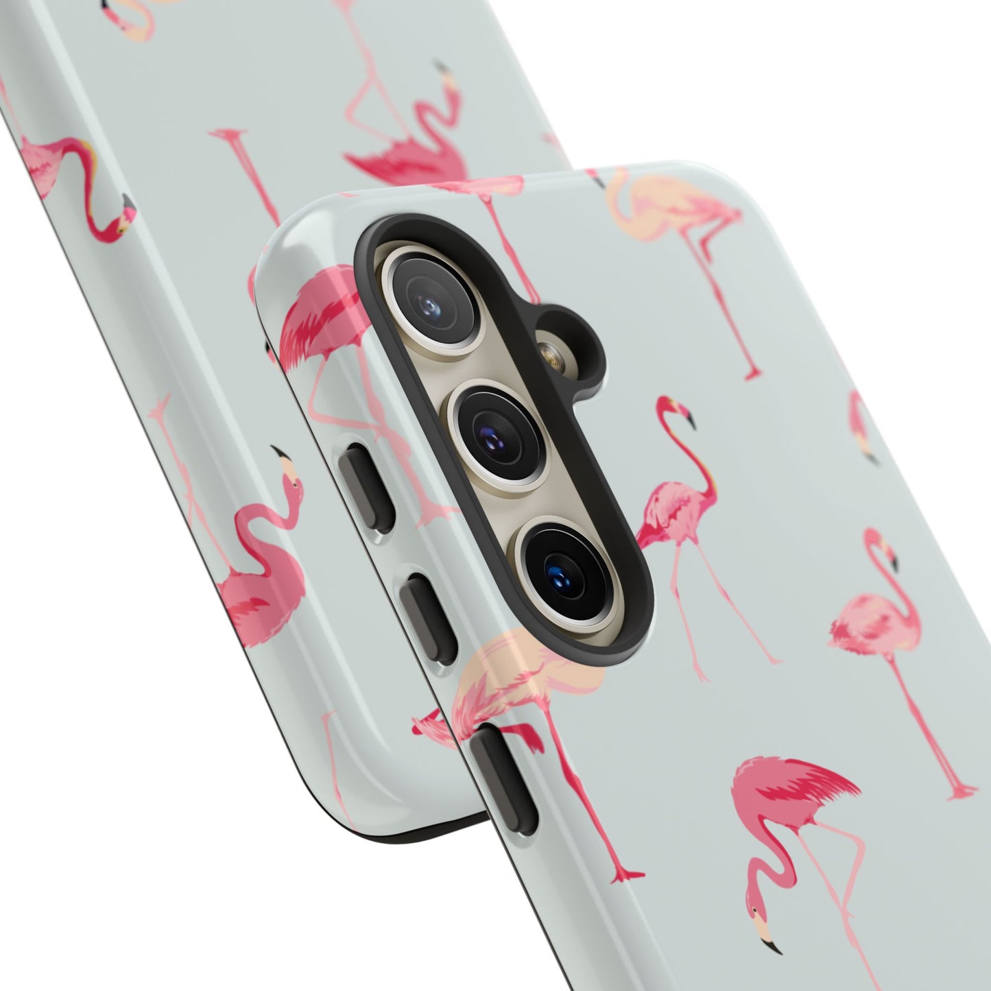 Stylish Flamingo, Summer Vibes Tough Phone Case for Samsung