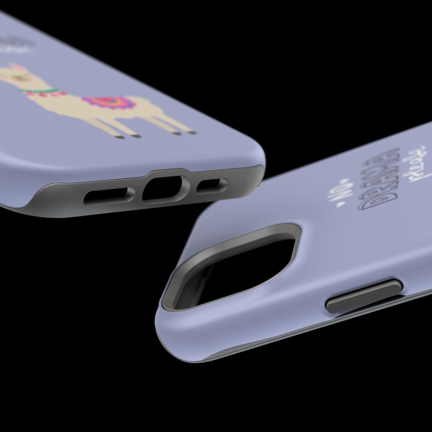 Cute Llama - No Drama MAGNETIC Tough Phone Case
