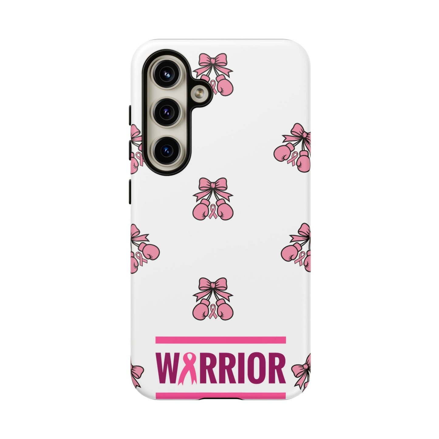 Phone Case - Pink Warrior Cancer Awareness Gift for Breast Cancer Survivor for Samsung