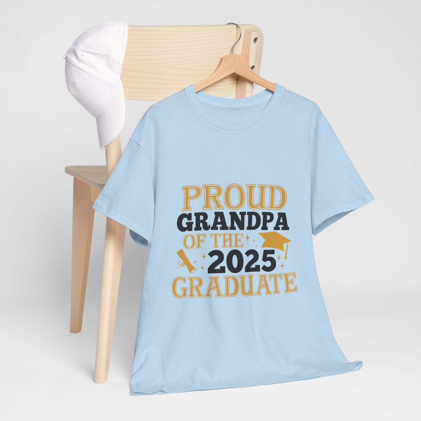 Proud Grandpa of the 2025 Graduate Unisex Cotton Tee